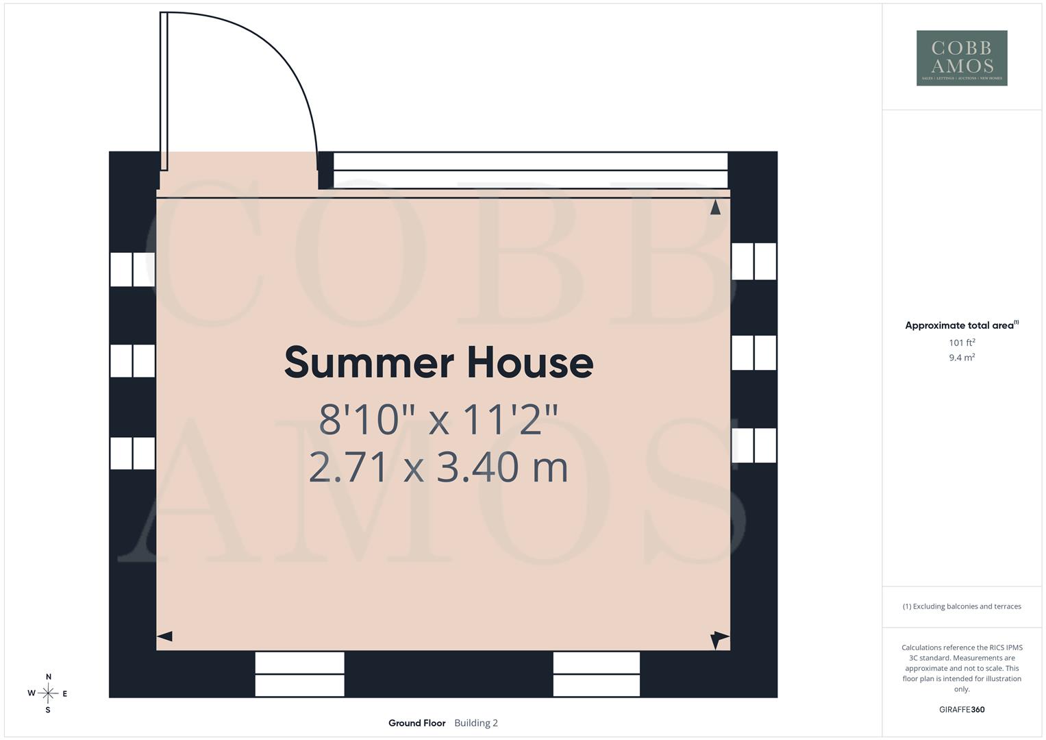 Clee View, Upper Easton Farm, Leysters floorplan