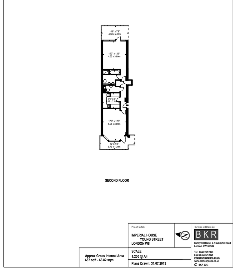 Imperial House, 6, 11-13 Young Street, London floorplan