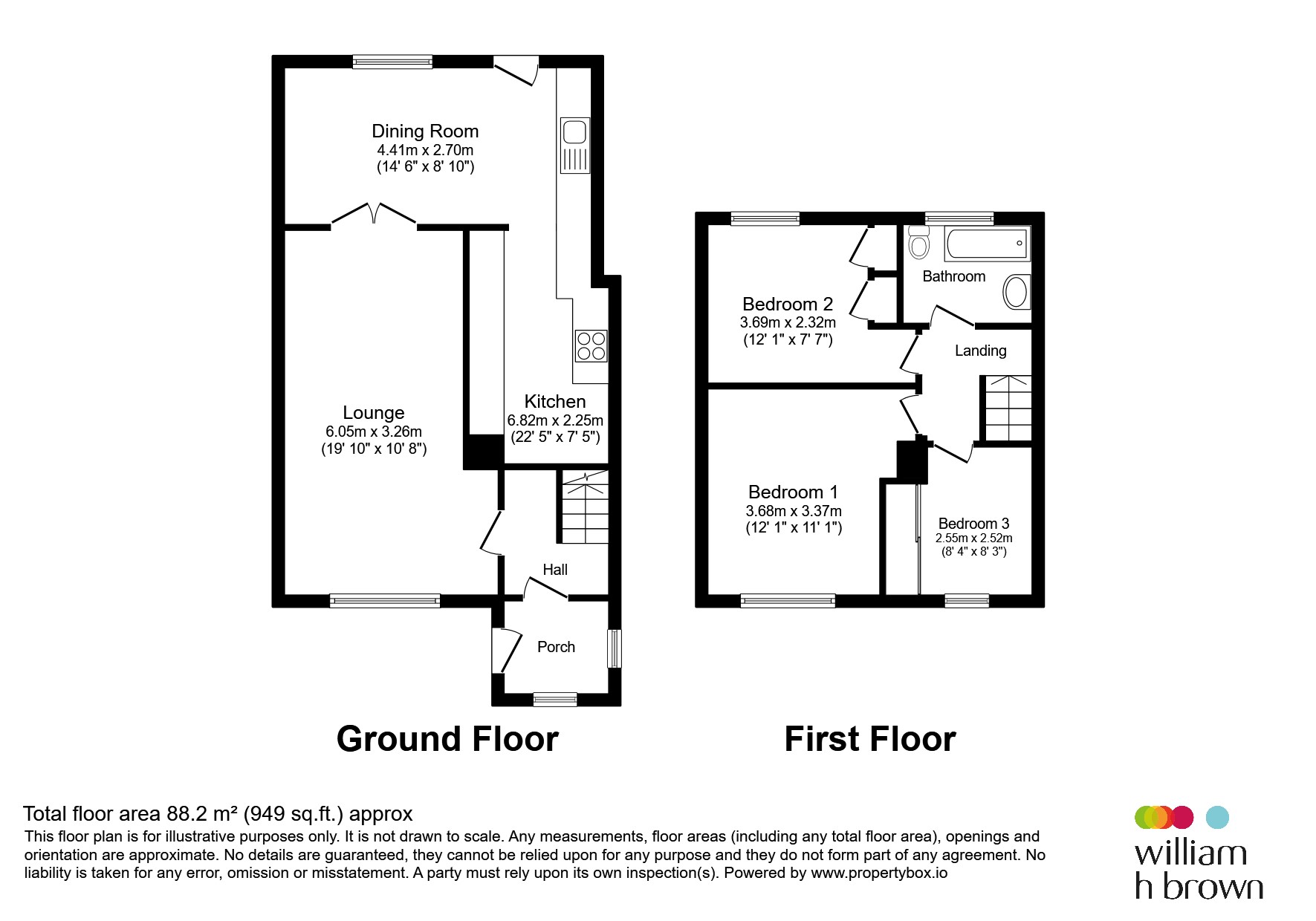24, Eastwood Crescent, Leeds floorplan