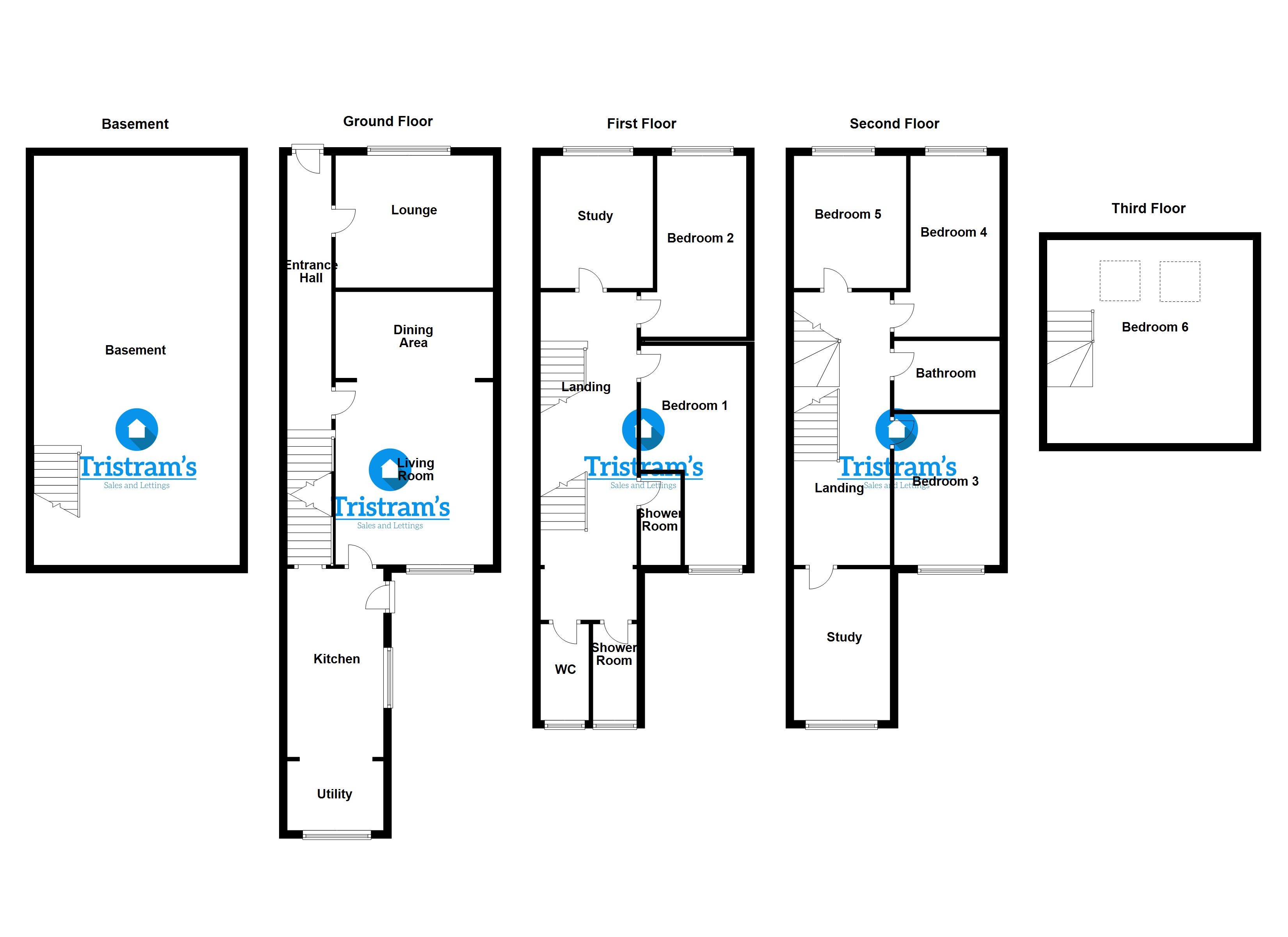 3, Alpha Terrace, Nottingham floorplan