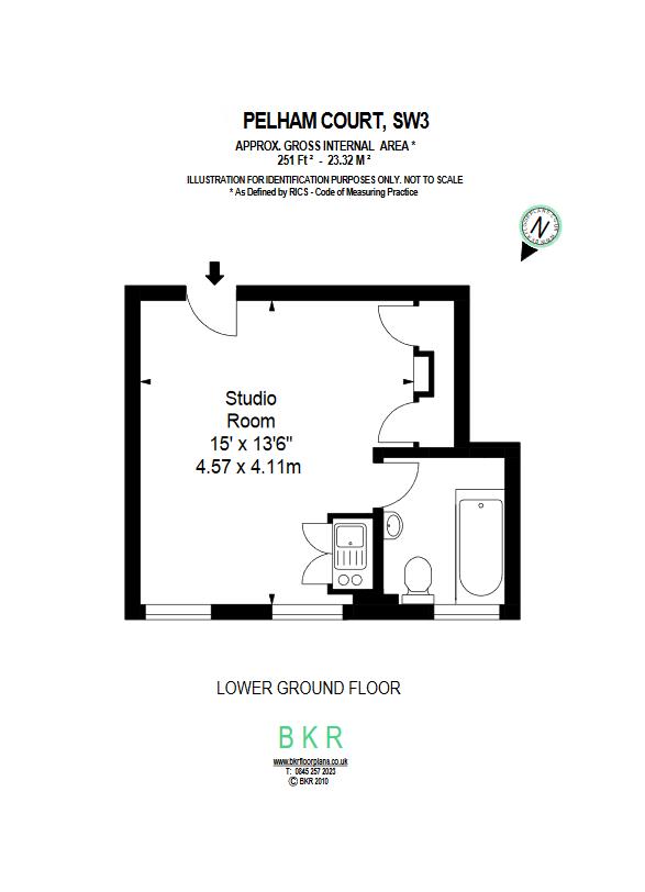 0 Bedrooms Studio to rent in Pelham Court, Fulham Road, London SW3