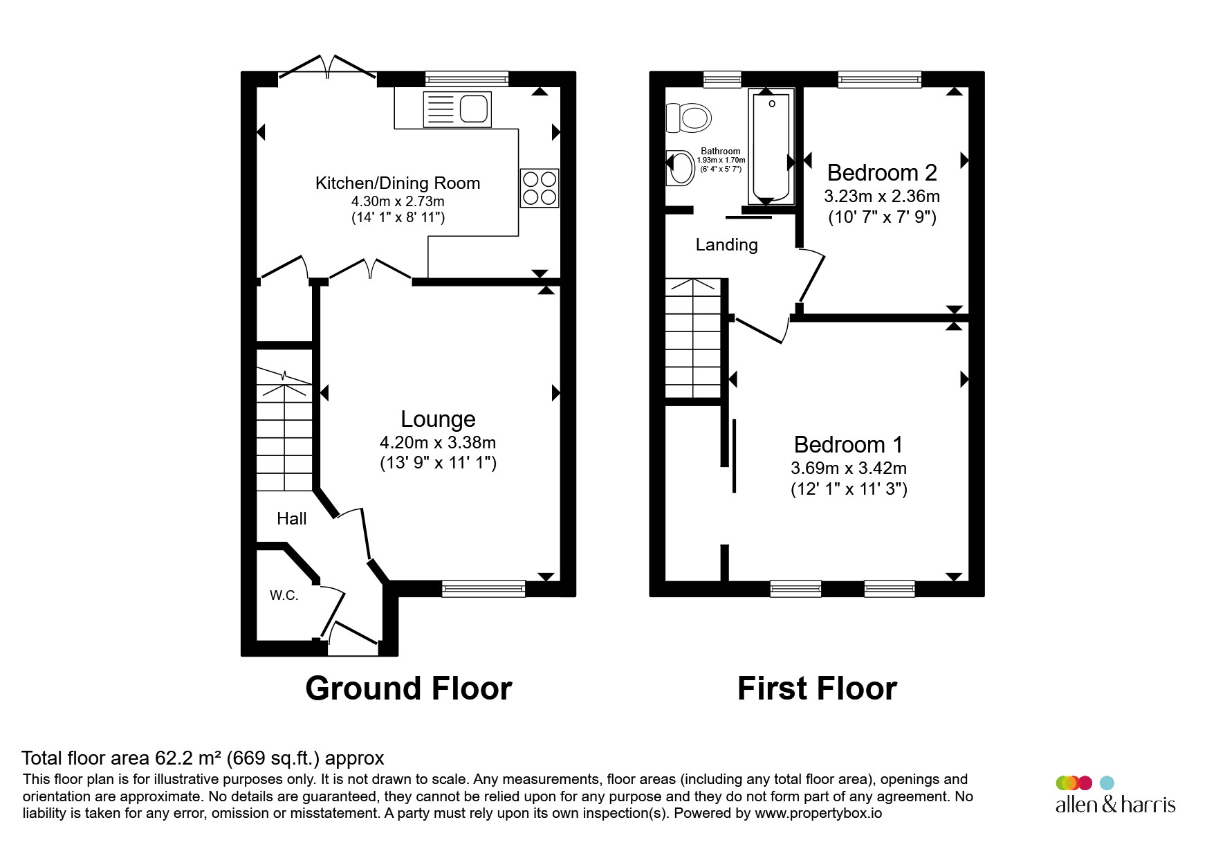 12, Barr Crescent, Irvine floorplan