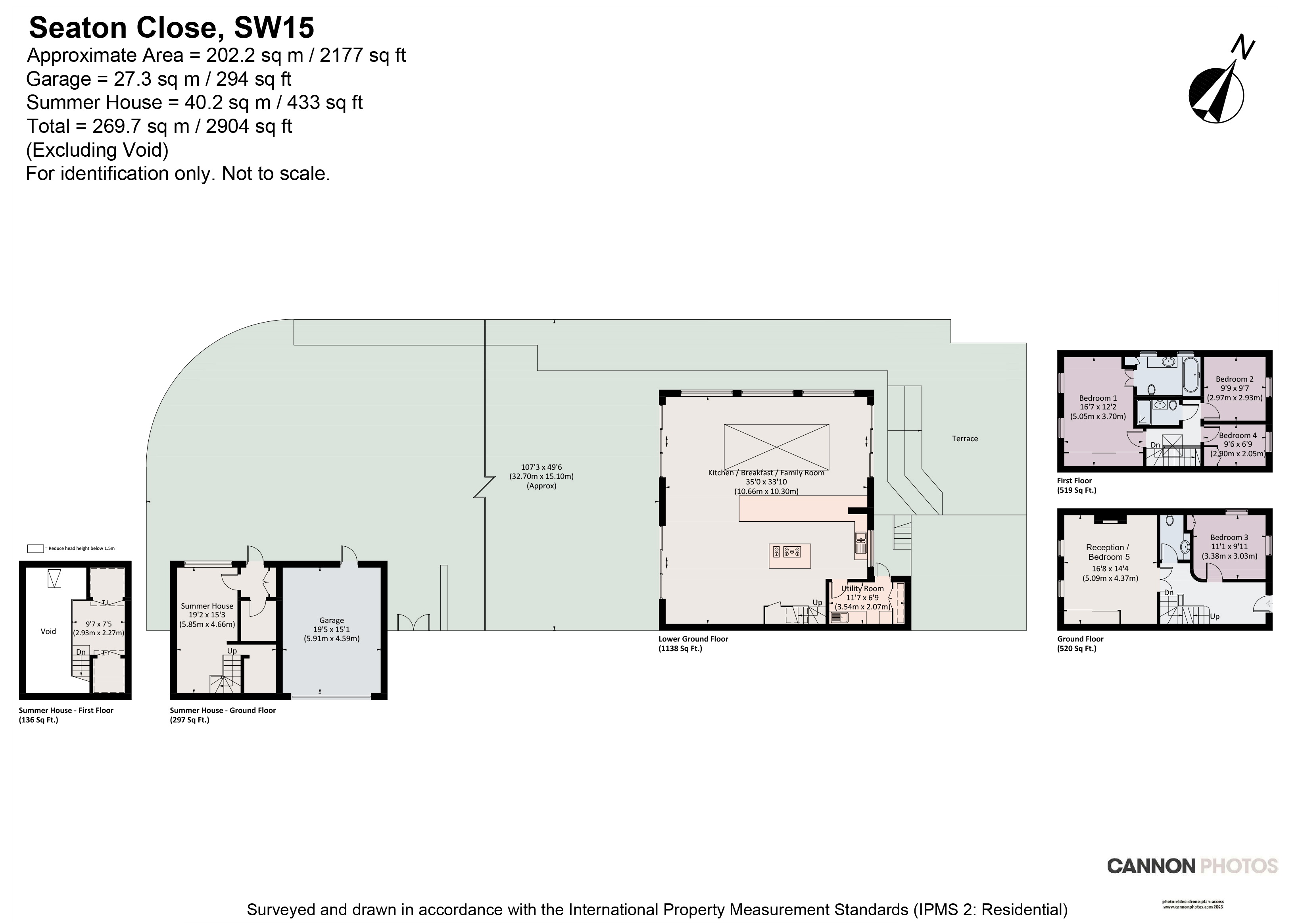 1, Seaton Close, Putney floorplan