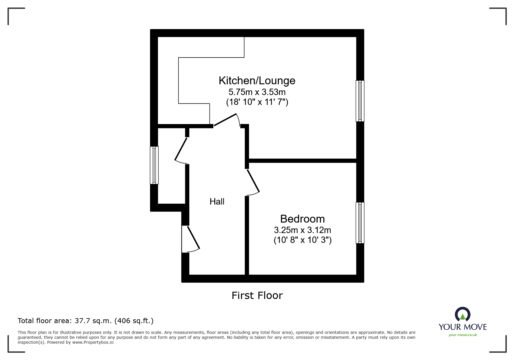 4 Auburn House, 99, Crescent Road, Kent floorplan