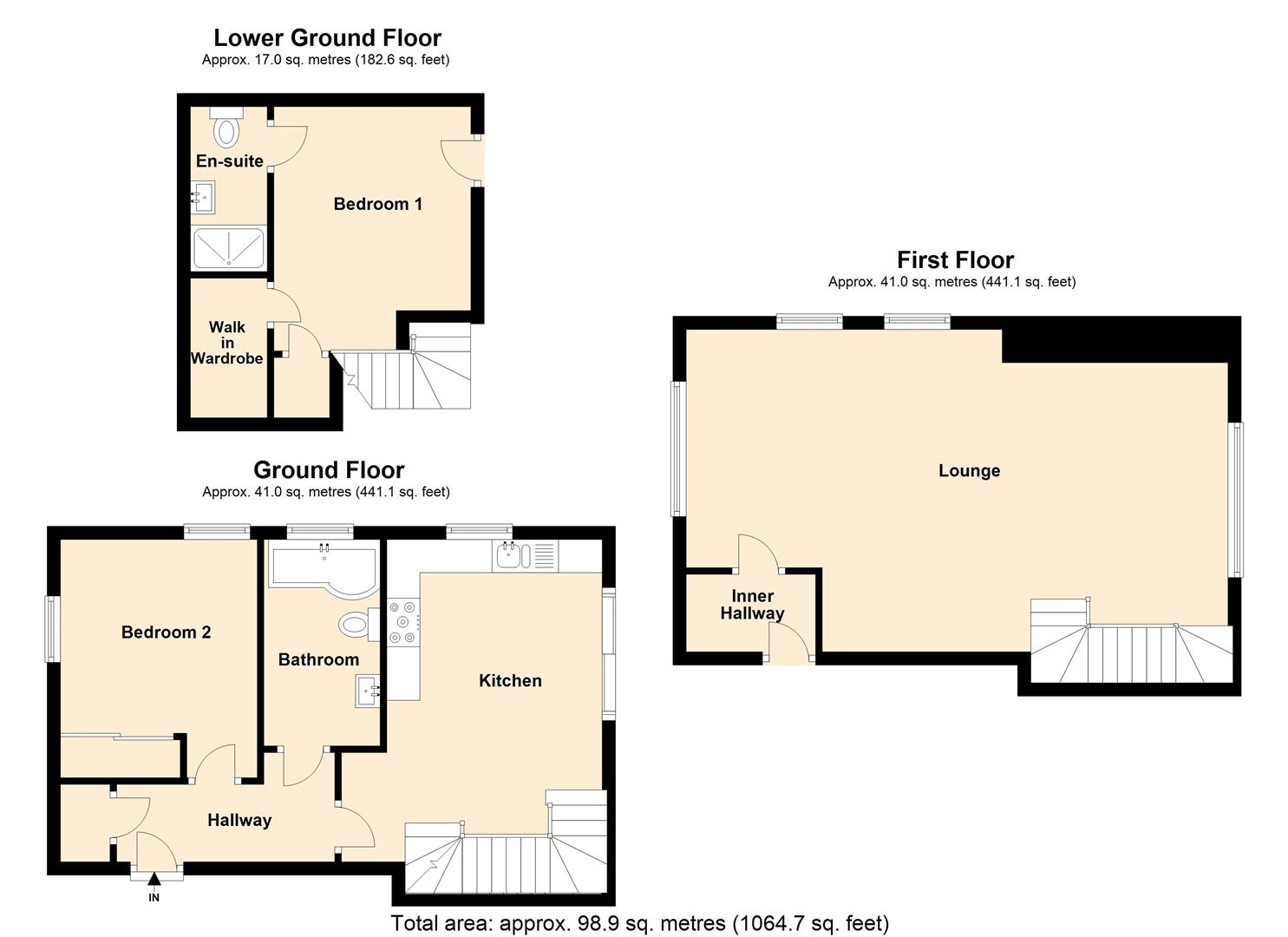 The Gatehouse, 19 St Annes, Western Lane, Swansea floorplan