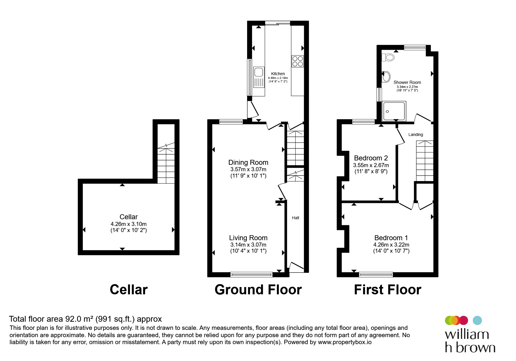 8, Shakespeare Road, Northampton floorplan