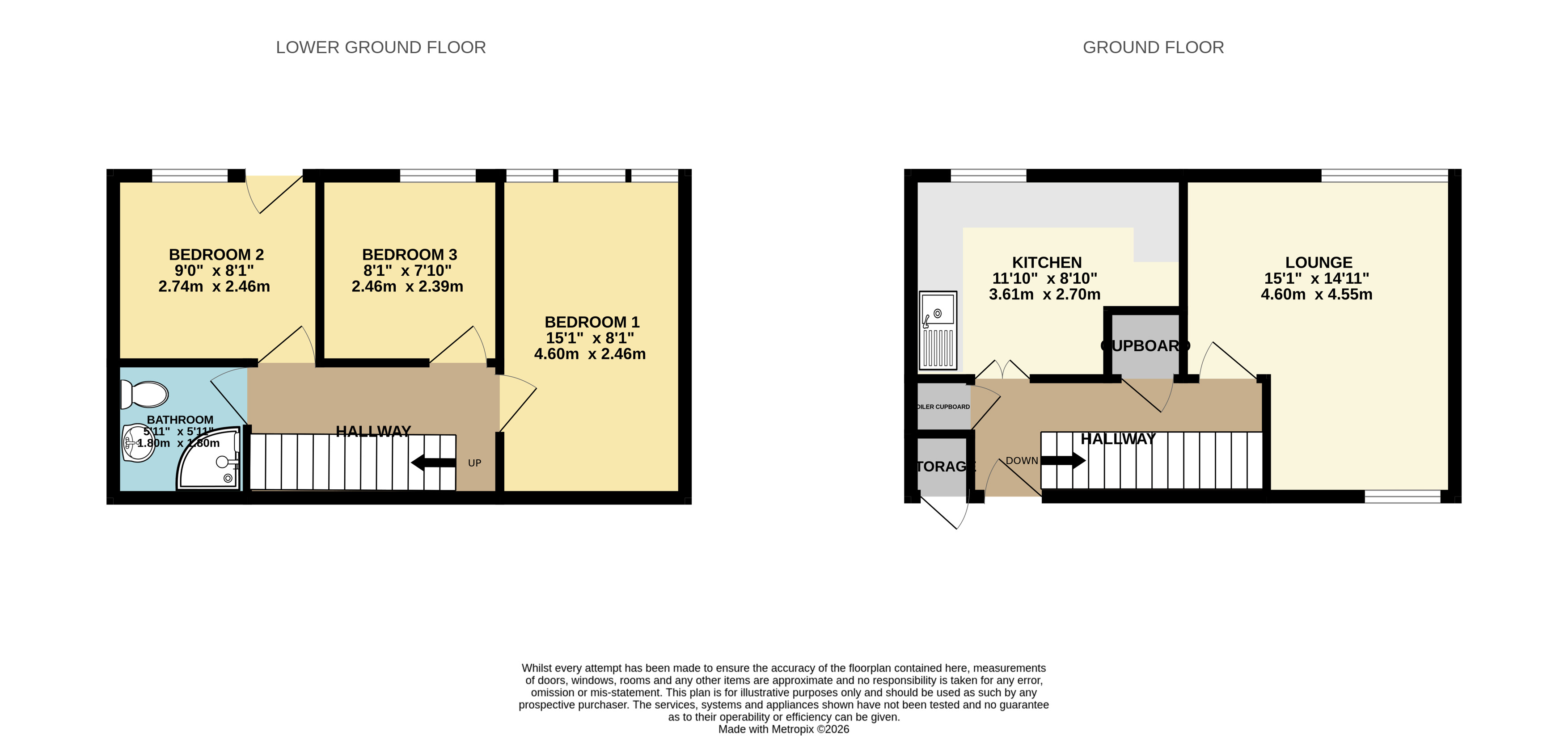 29 Meadow Close, Ilfracombe Devon, Devon floorplan