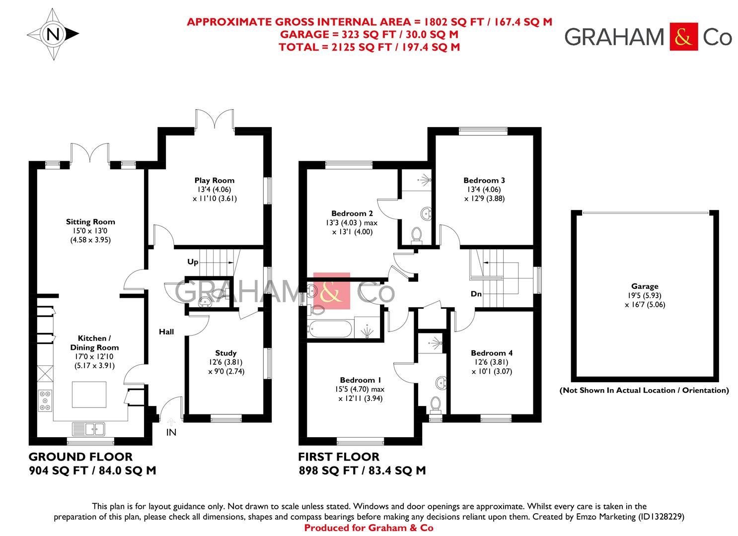 26, Weyhill Gardens, Andover floorplan