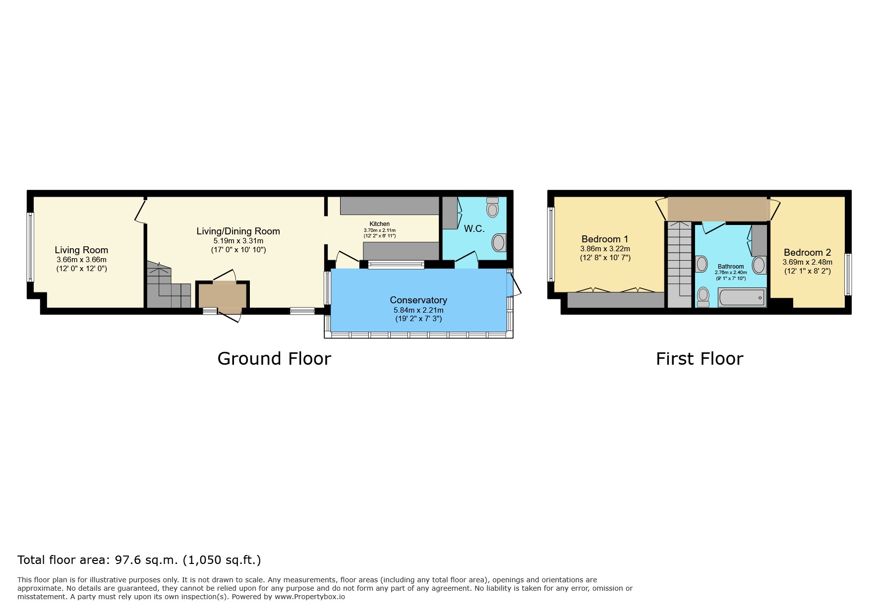 29 Regent Street, Leicester floorplan
