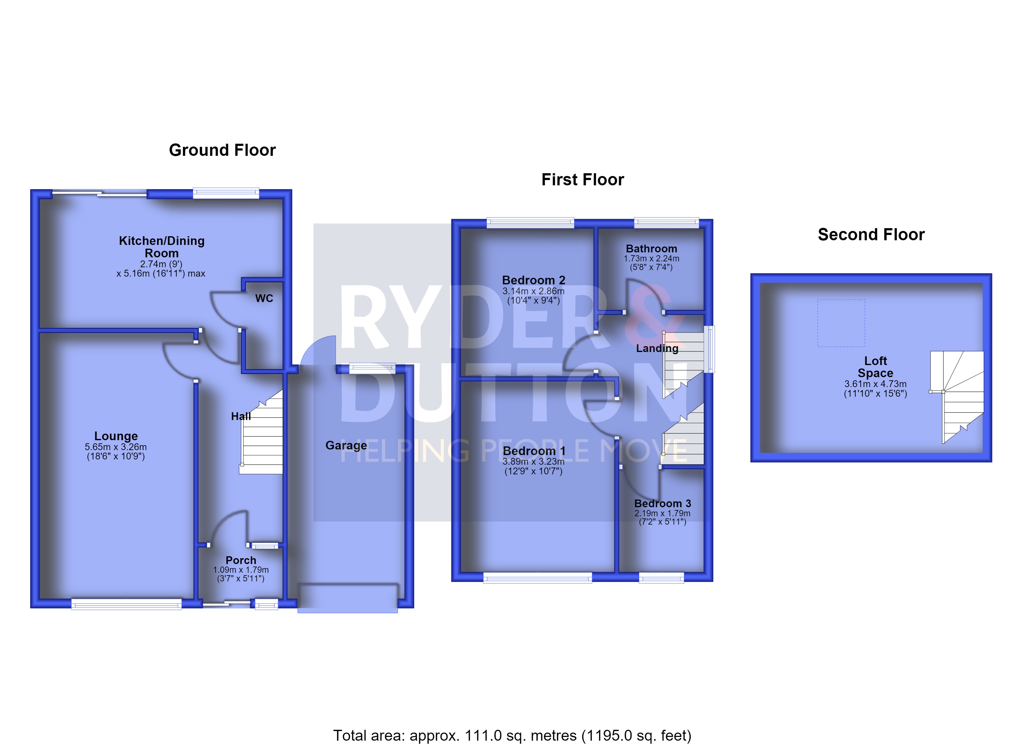79, Alder Road, Manchester floorplan