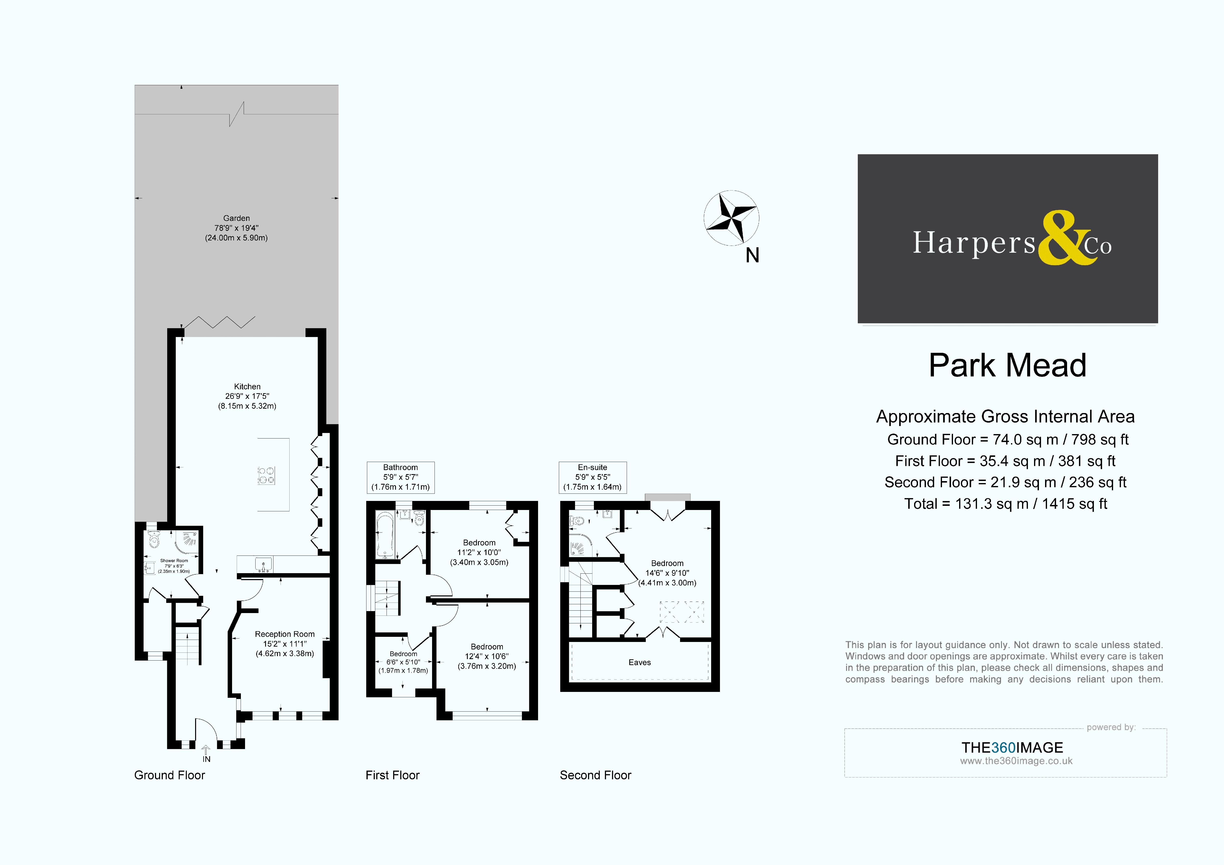 1, Park Mead, Sidcup floorplan