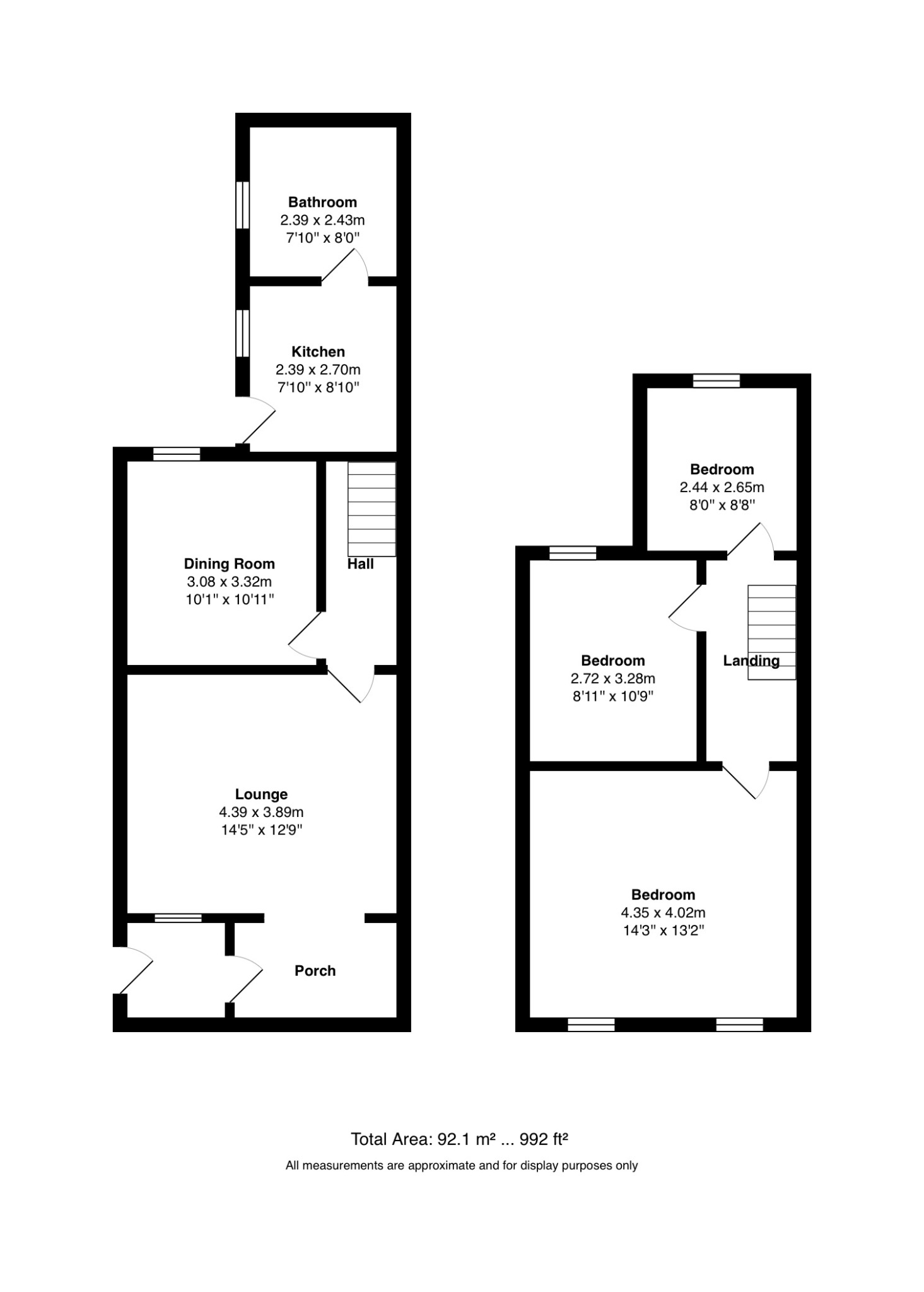 72 Lytham Road, Southport, Merseyside floorplan