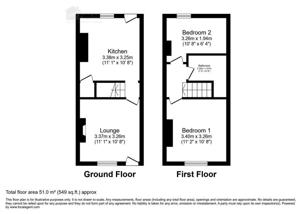 14, Carlton street, Lincoln floorplan