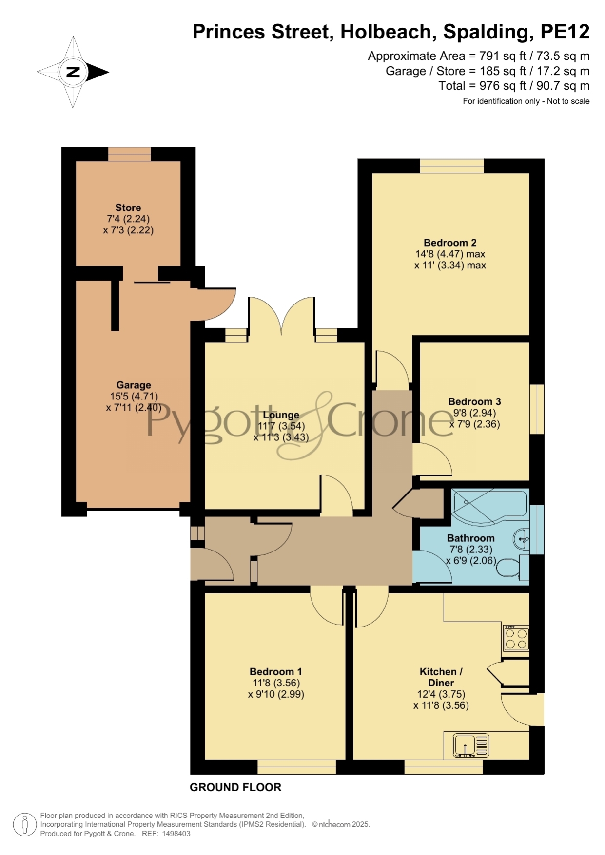 18, Princes Street, Spalding floorplan