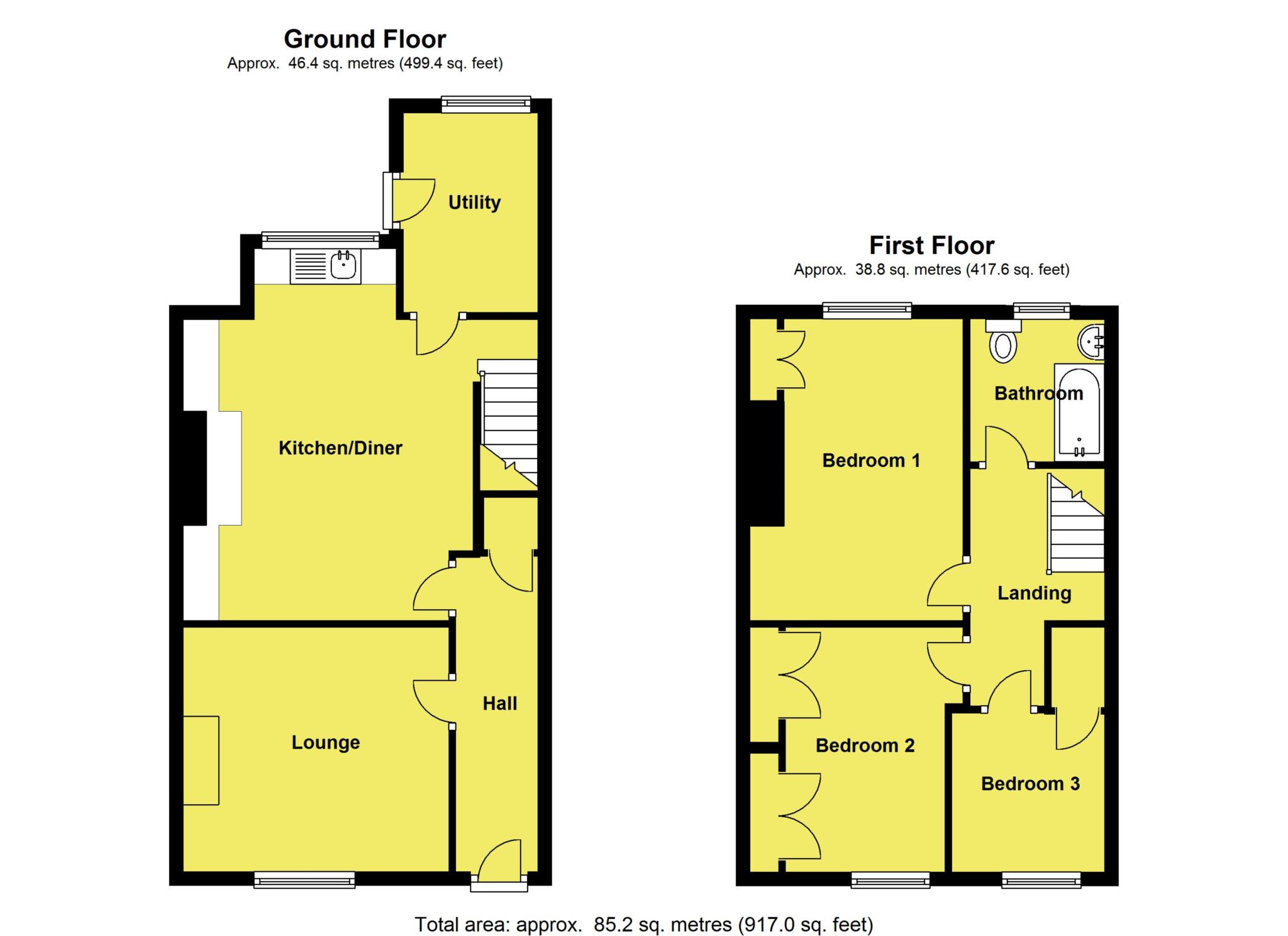 3 Bedrooms Terraced house to rent in Brunswick Street, Shaw, Oldham OL2