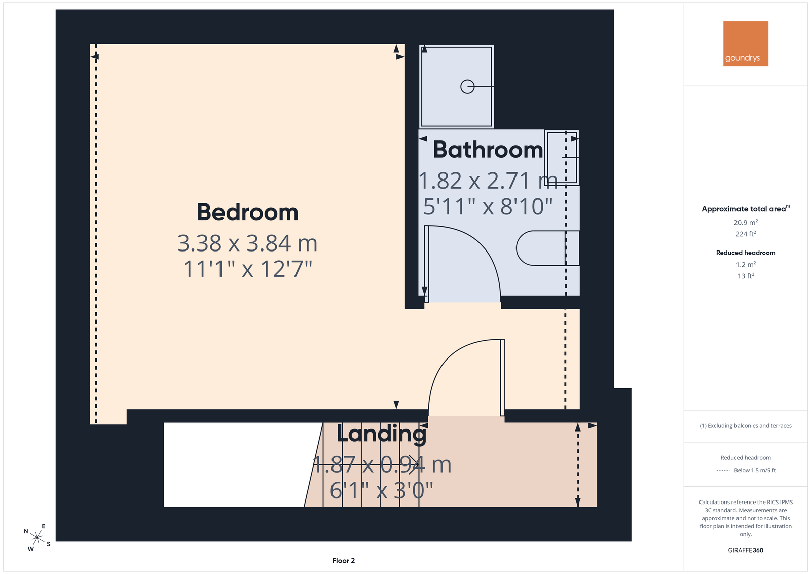 29, The Cove, Truro floorplan