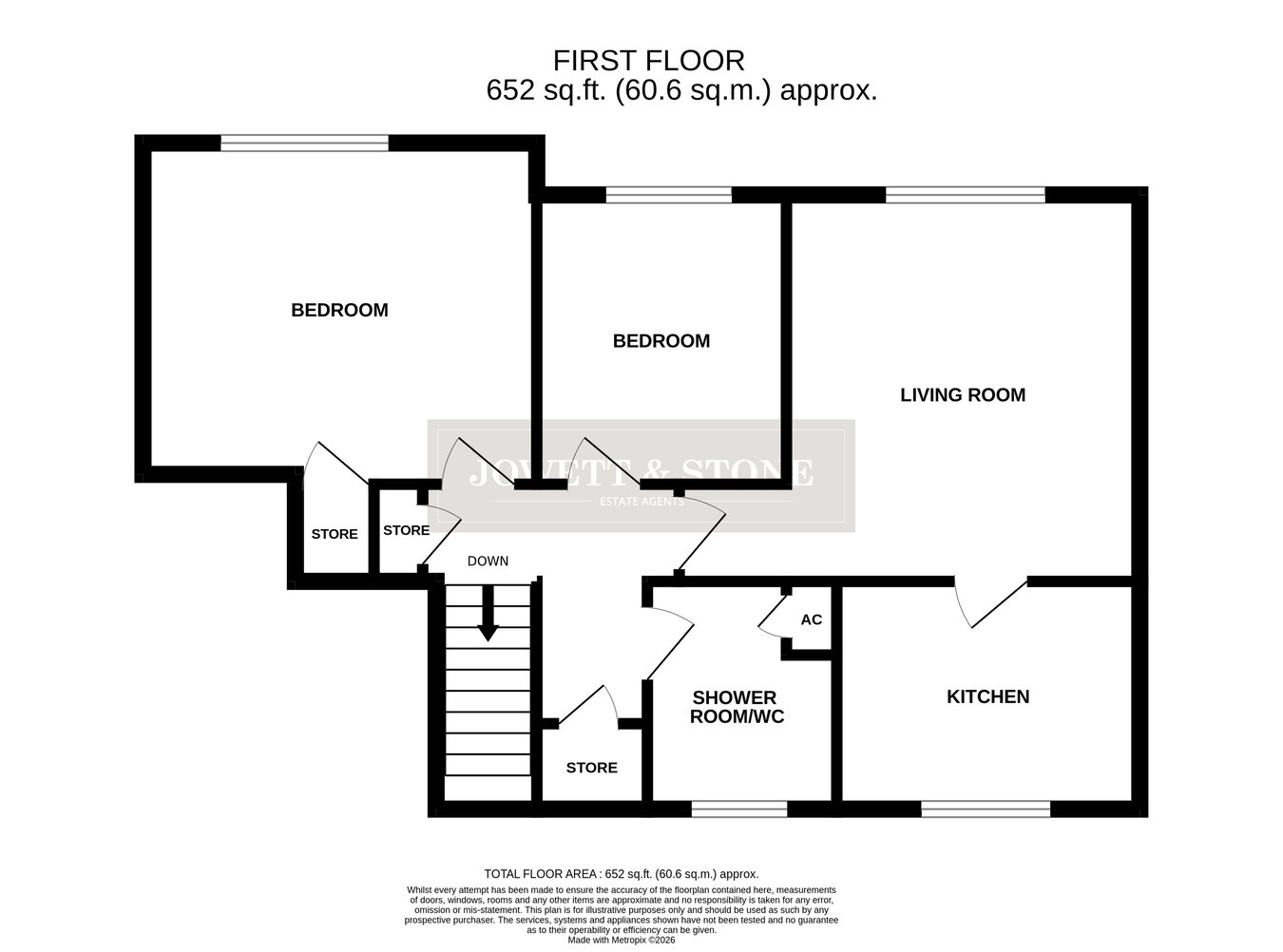 11, Jasmine Court, Wigston floorplan