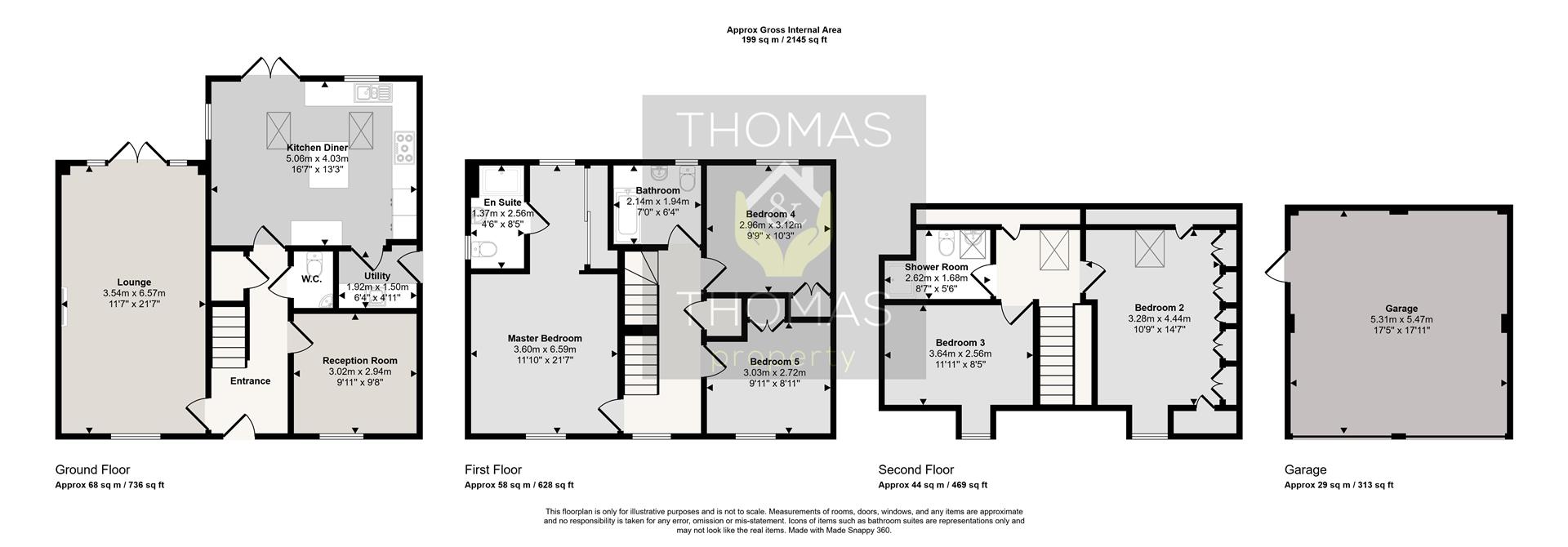 26, Oak View, Gloucester floorplan
