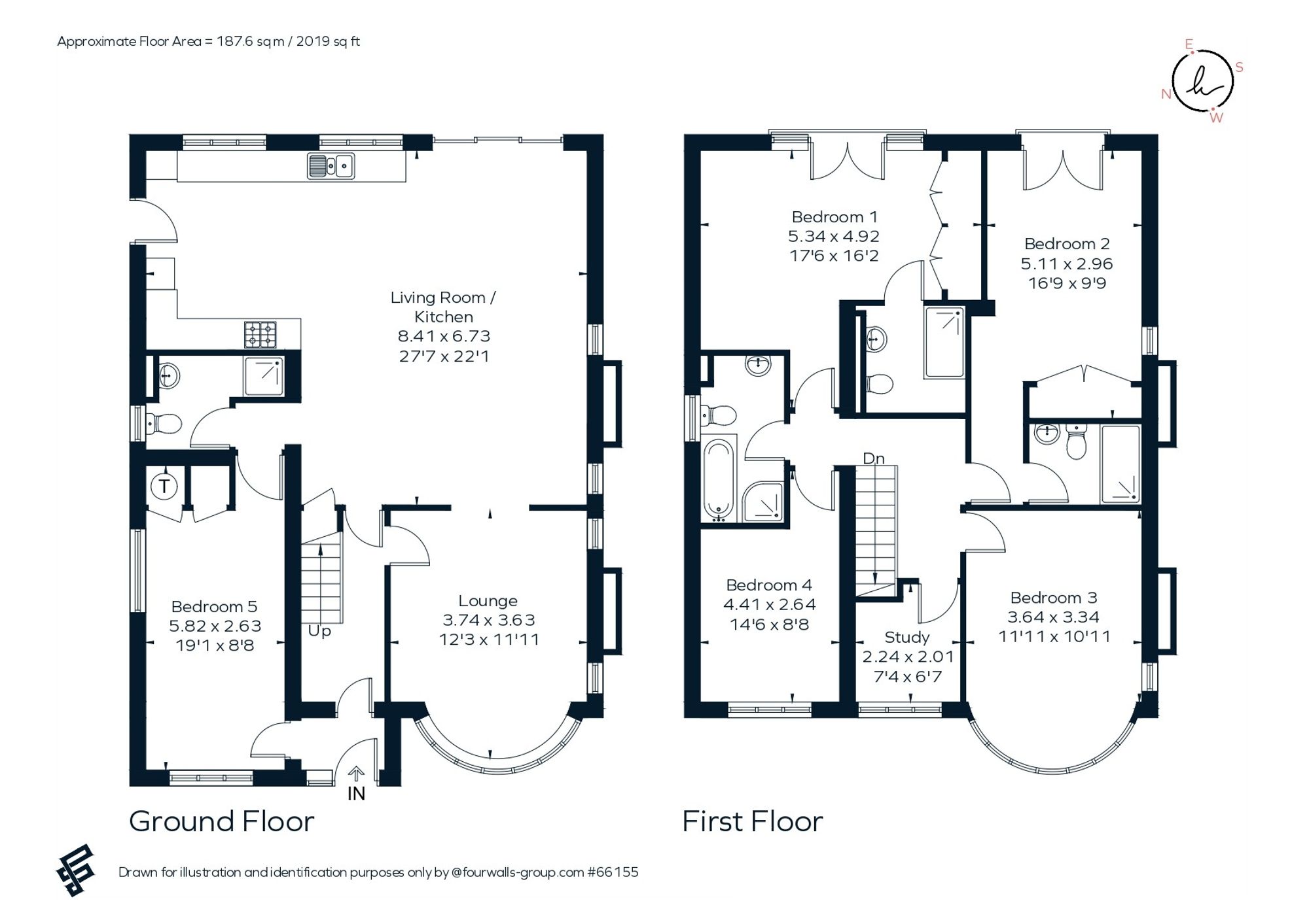 43 Willowbed Drive, Chichester floorplan