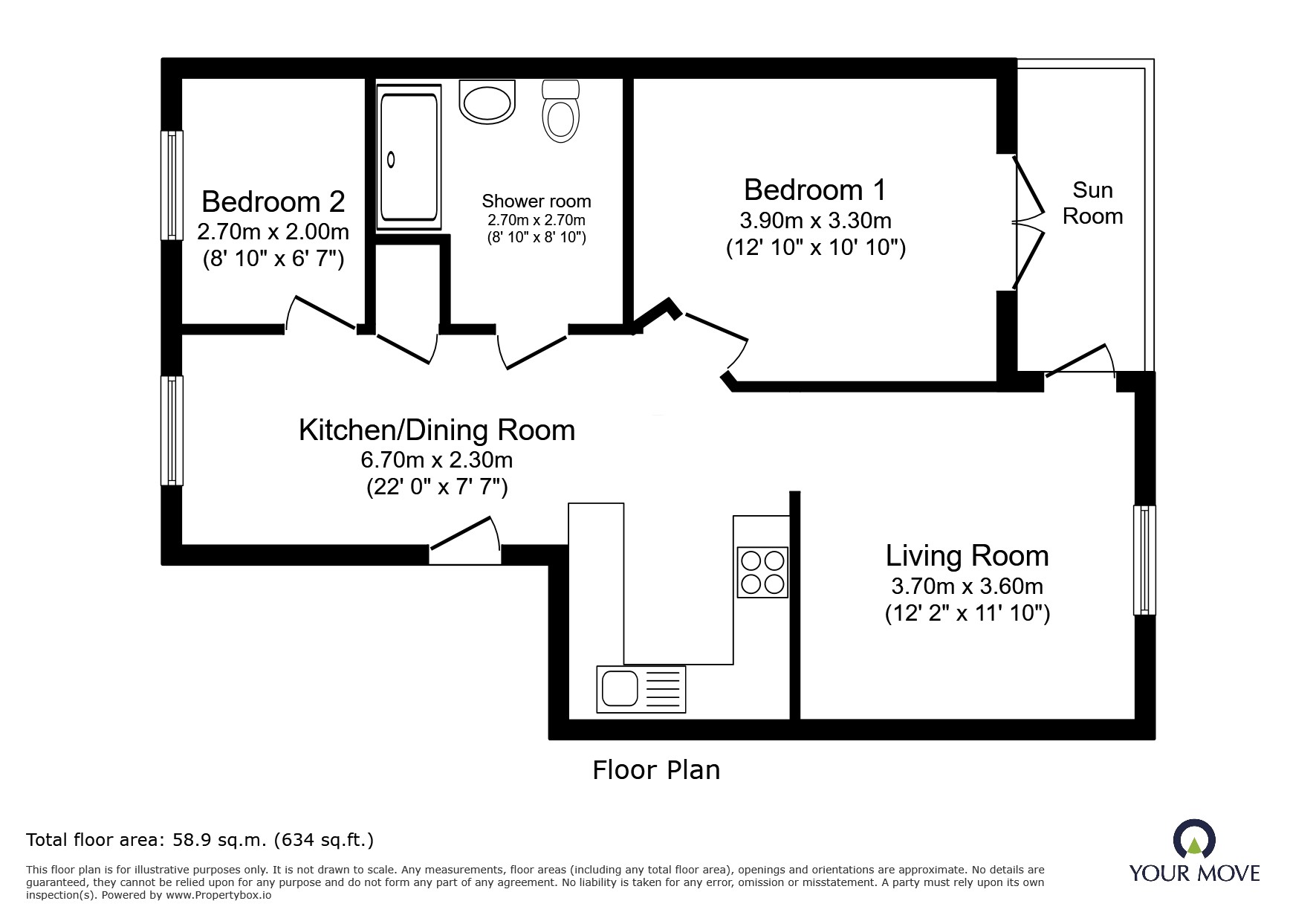 Bentley Lane, West Midlands floorplan