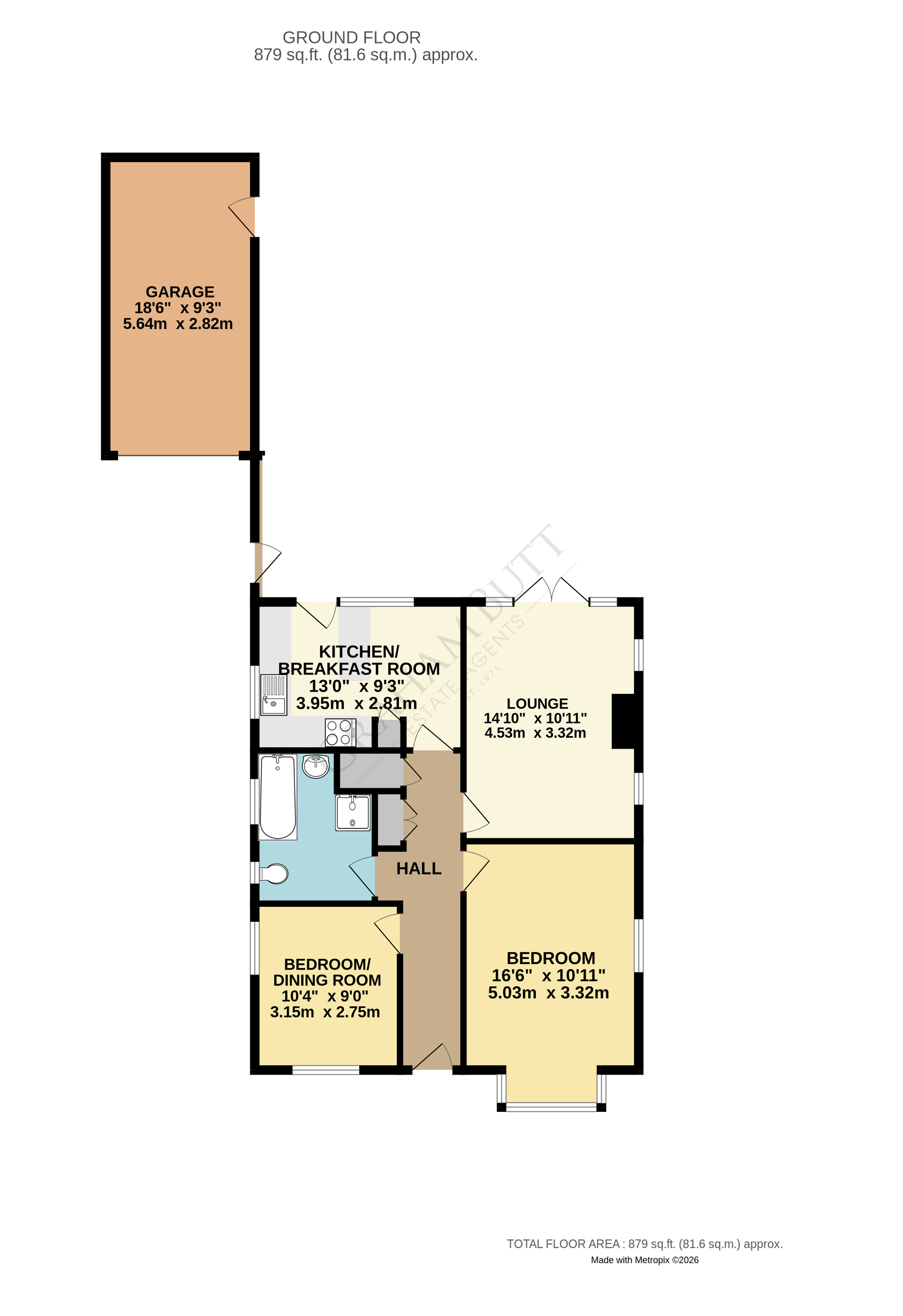 20, Fircroft Crescent, Littlehampton floorplan