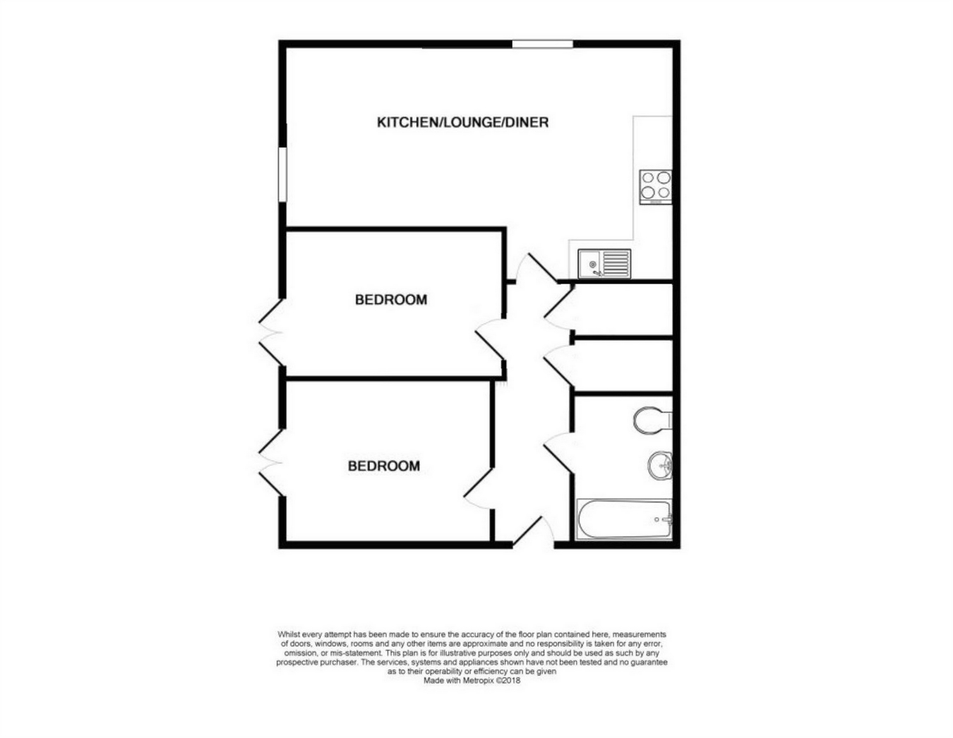 2 Bedrooms Flat for sale in Jubilee Drive, Church Crookham, Fleet GU52