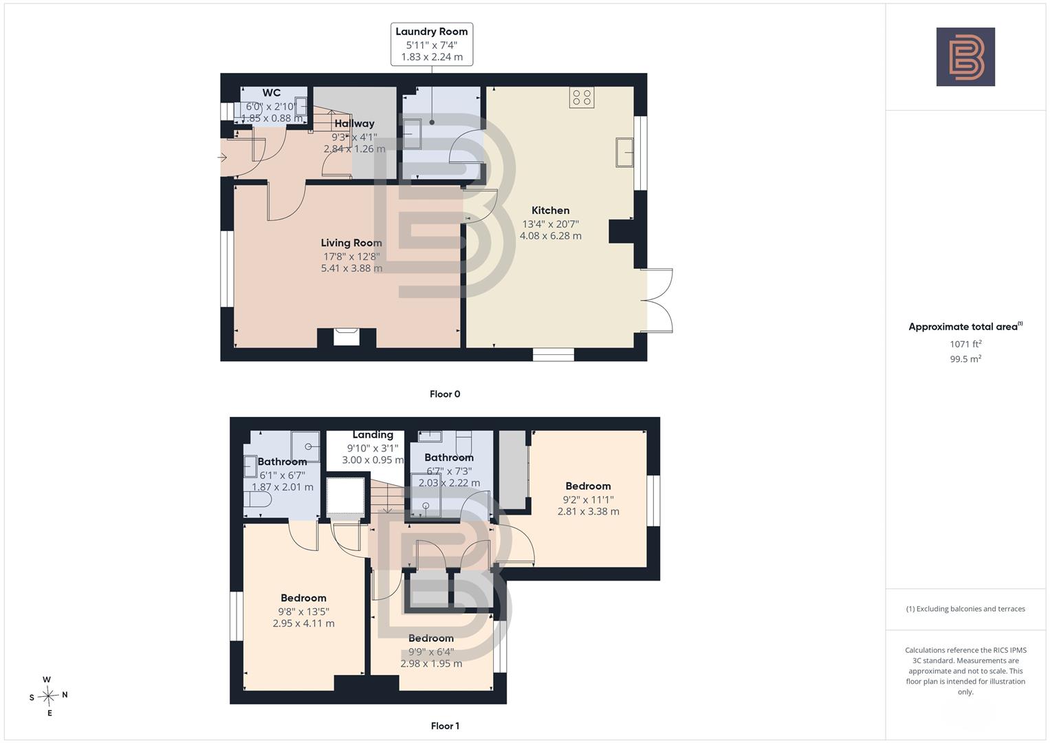 5, Manor Farm Drive, Lutterworth floorplan