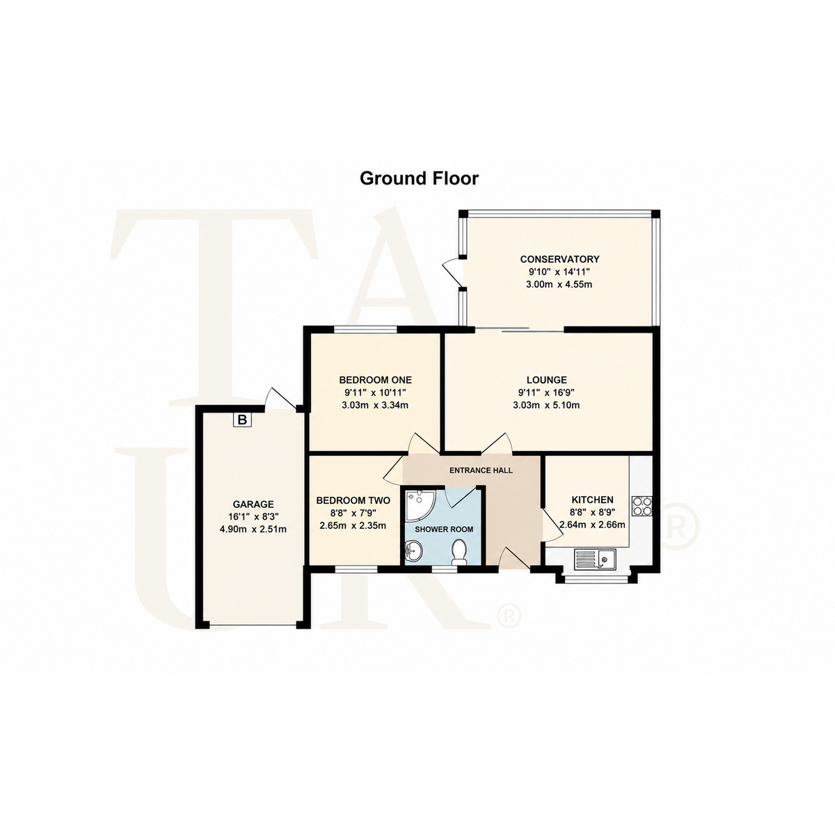 19, Court Close, Kidderminster floorplan