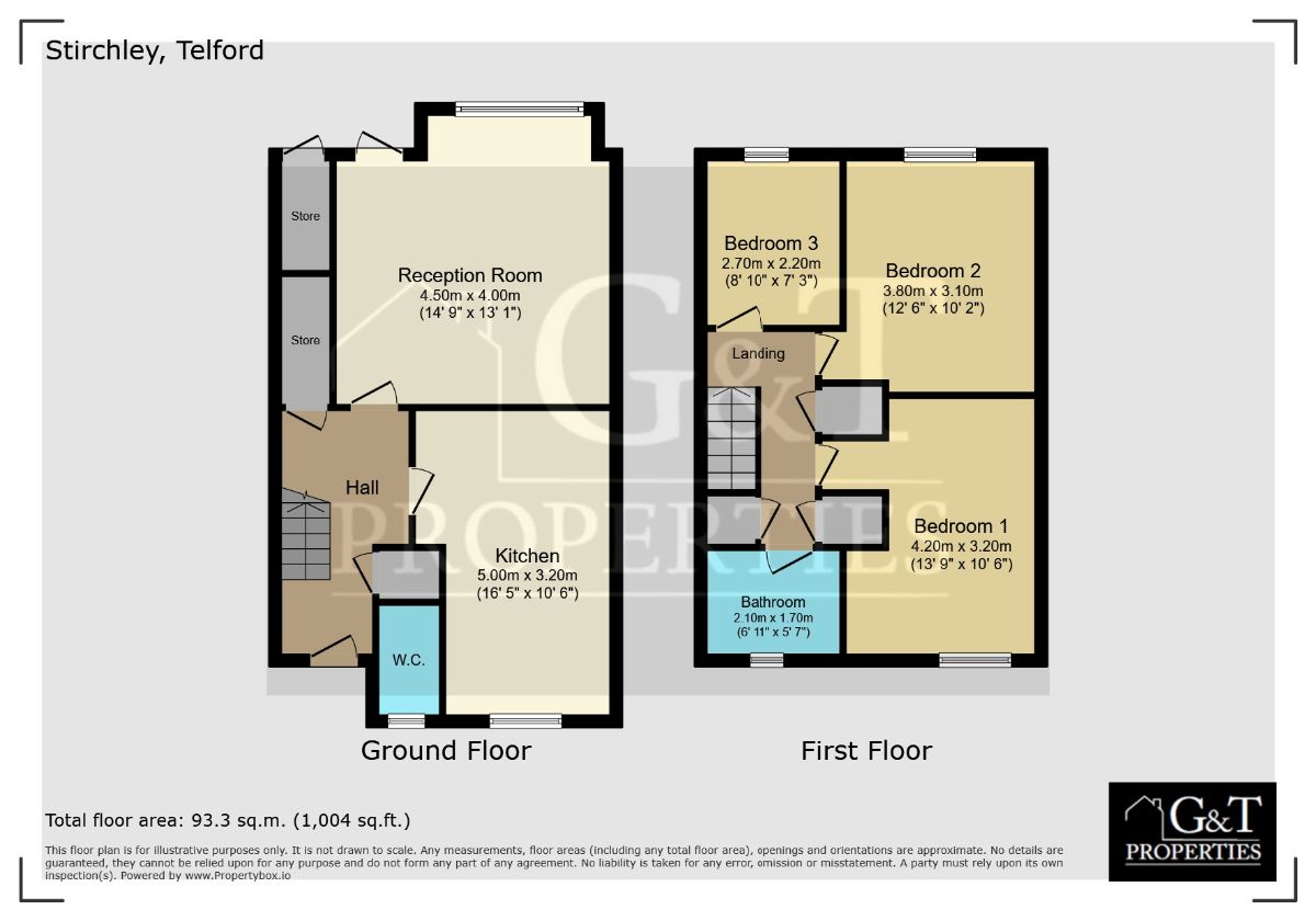 39 Culmington, Telford floorplan