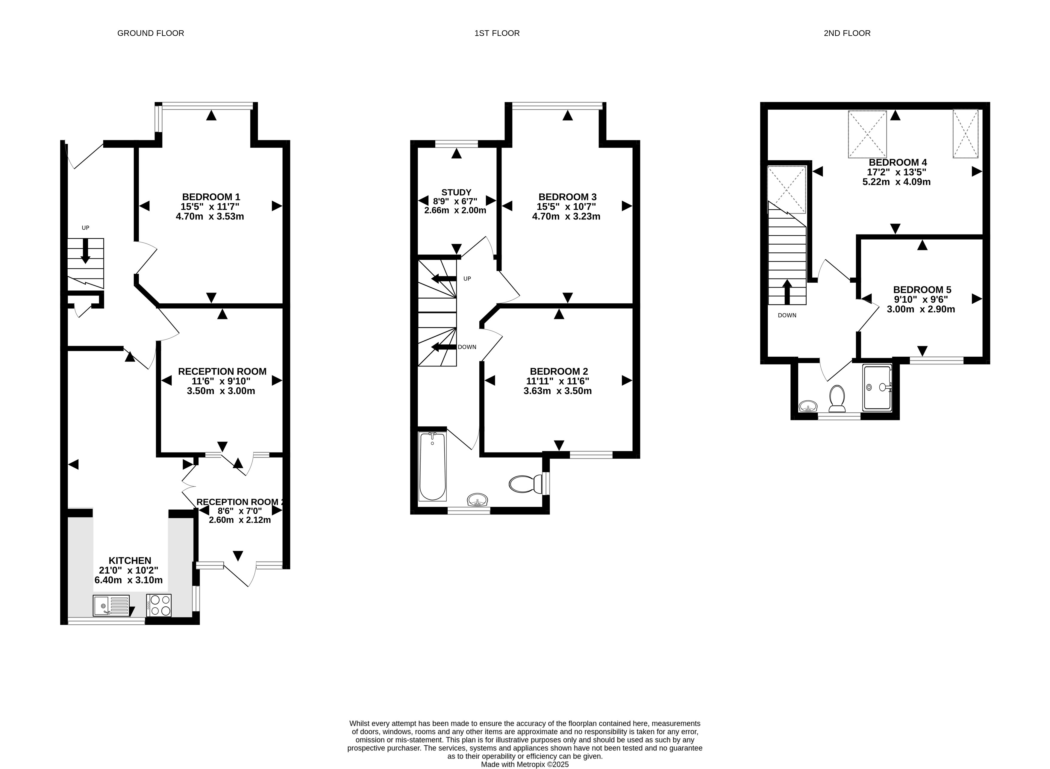 Shrewsbury Road, Bounds Green floorplan