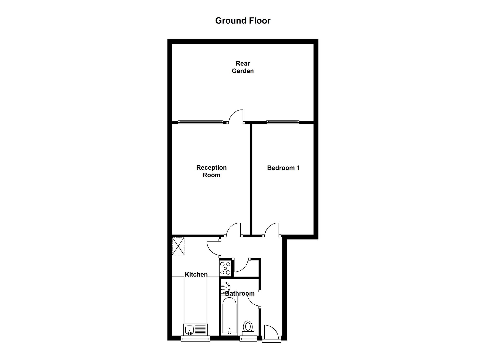 1 Bedrooms Flat to rent in Saperton Walk, London SE11