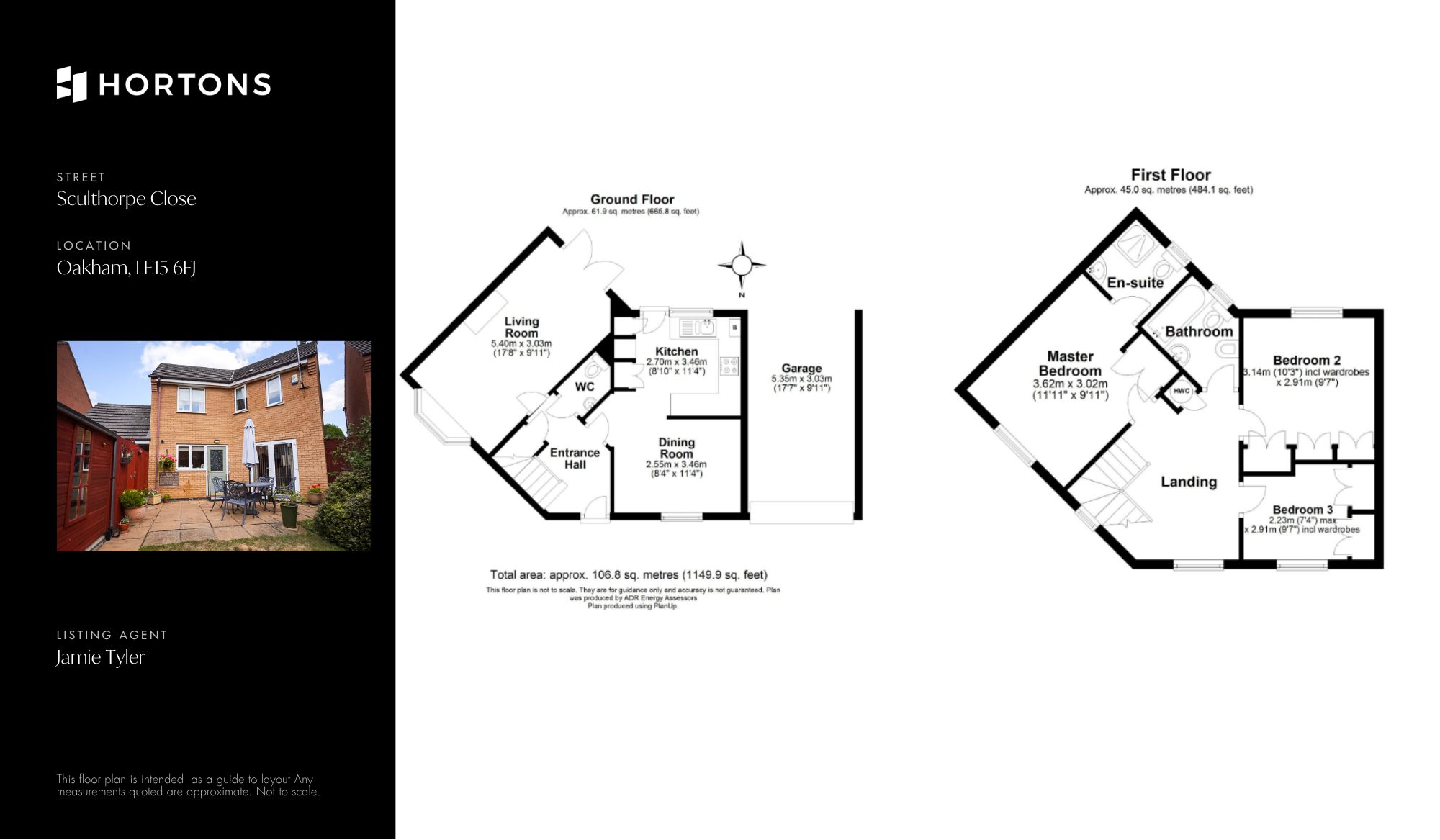 3 Sculthorpe Close, Oakham floorplan