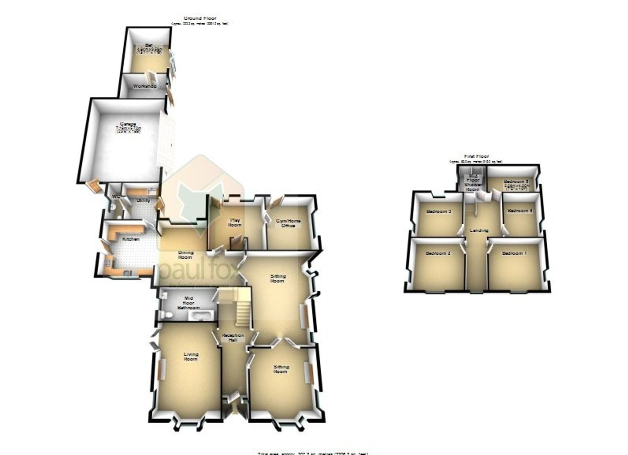 12 Station Road, Doncaster floorplan