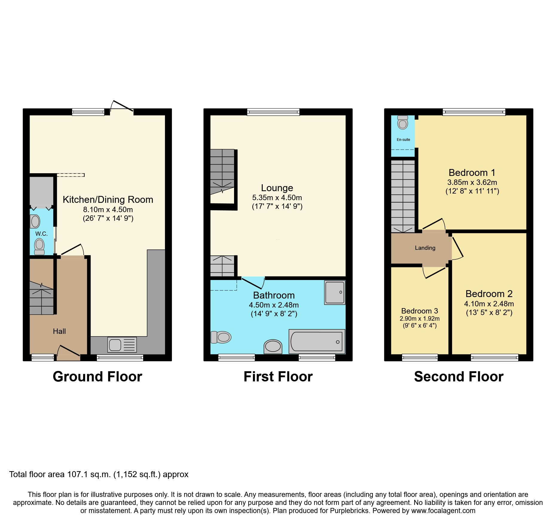 4, De Vere Lane, Colchester floorplan