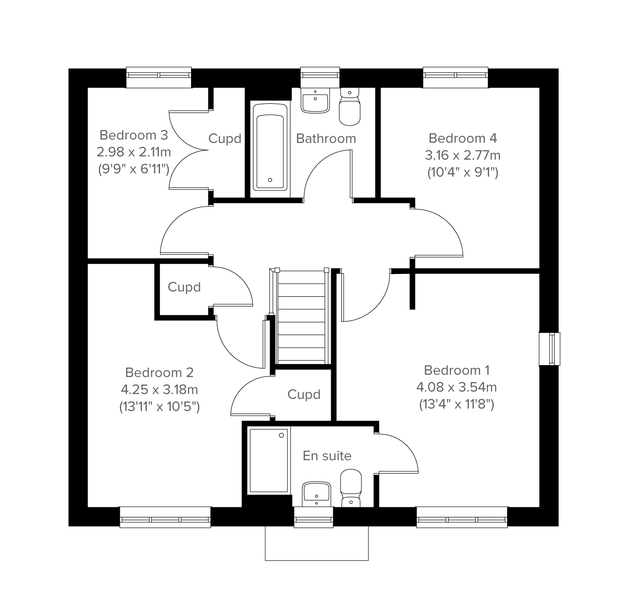 Broad Street Green Road, Heybridge floorplan