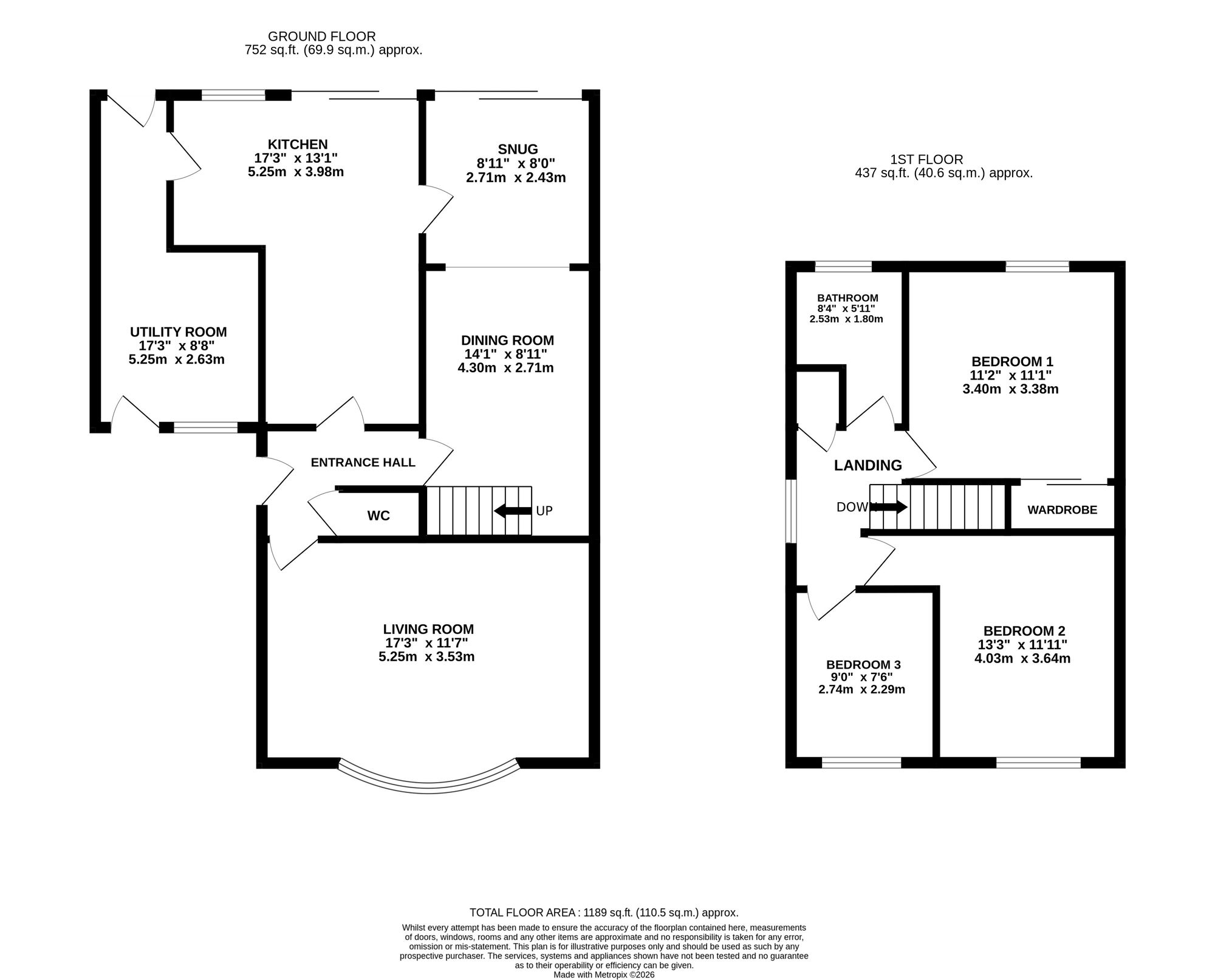 88, Wharf Road, Gnosall, ST20 floorplan