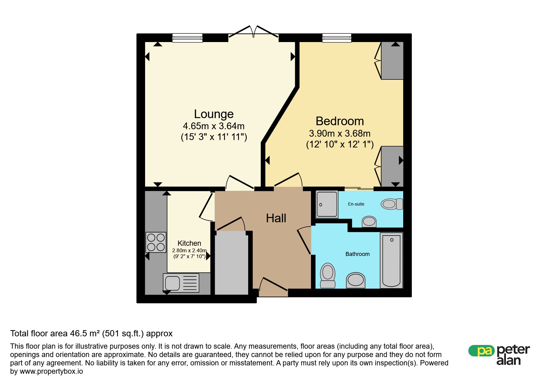 78, Heol Llinos, Cardiff floorplan