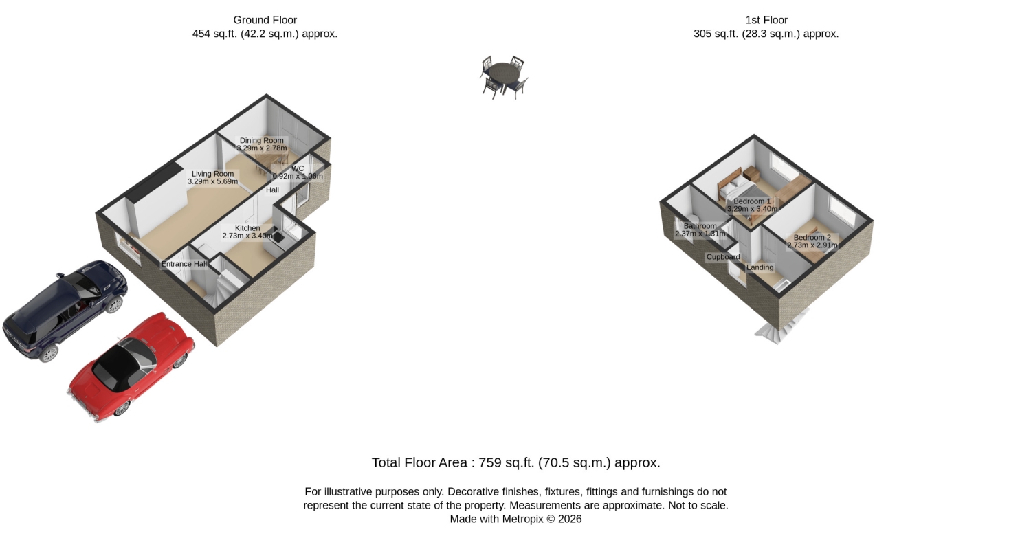 55, Vernon Road, Chesterfield floorplan