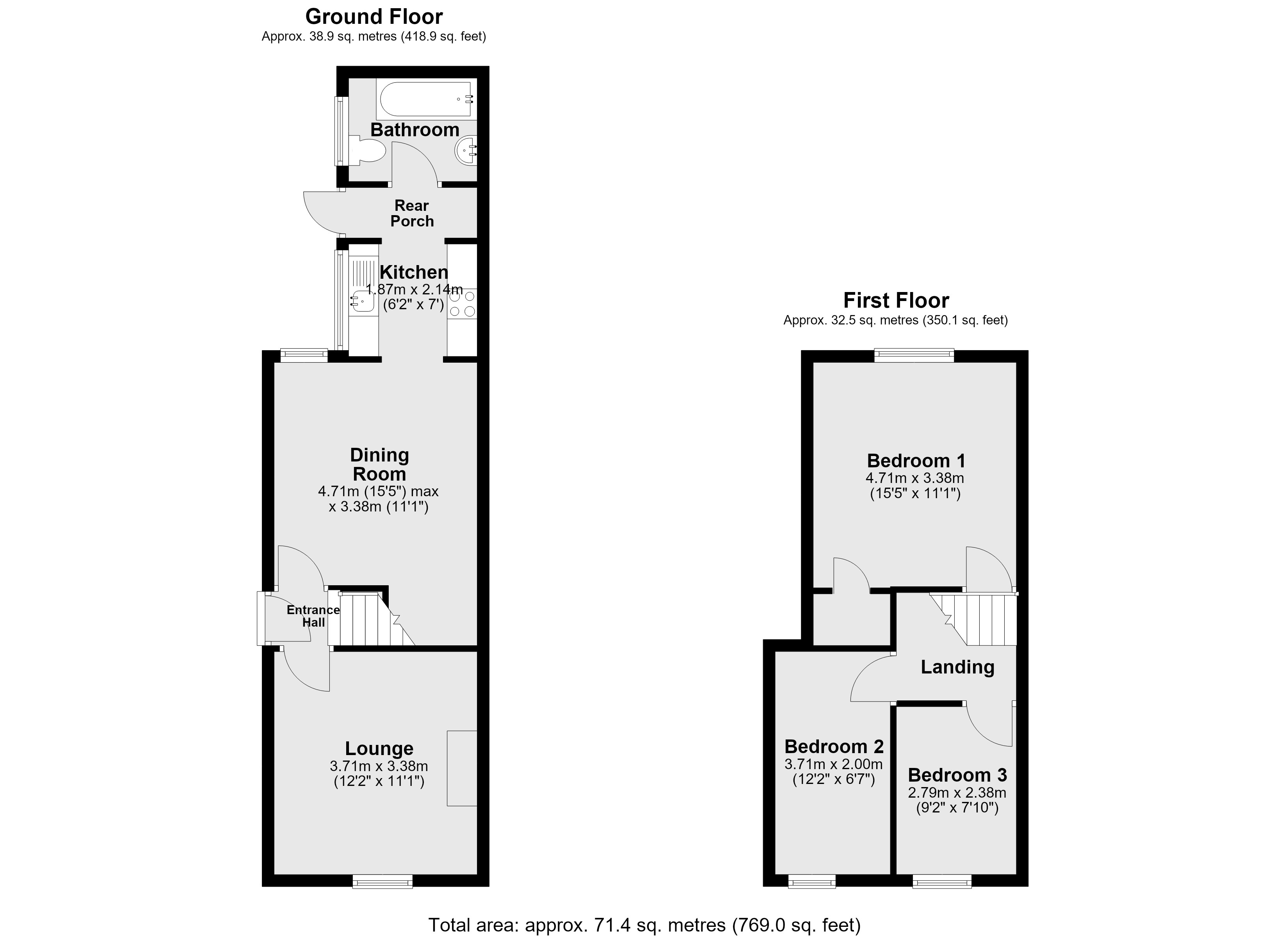 34, Coleby Street, Lincoln floorplan