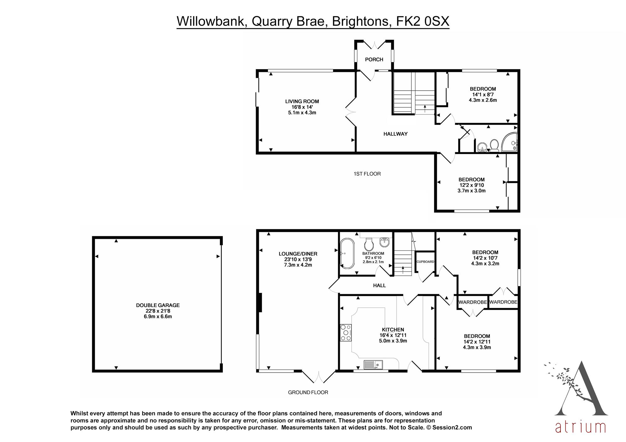 4 Bedrooms Detached house for sale in Willowbank, Quarry Brae, Brightons, Falkirk FK2