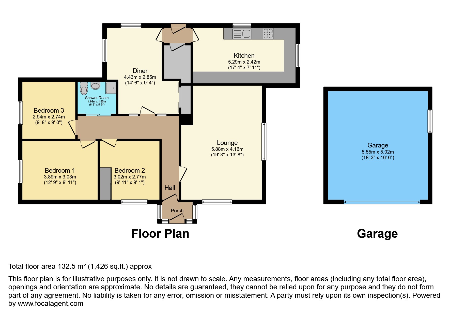 Oban, Benar View, Blaenau Ffestiniog floorplan