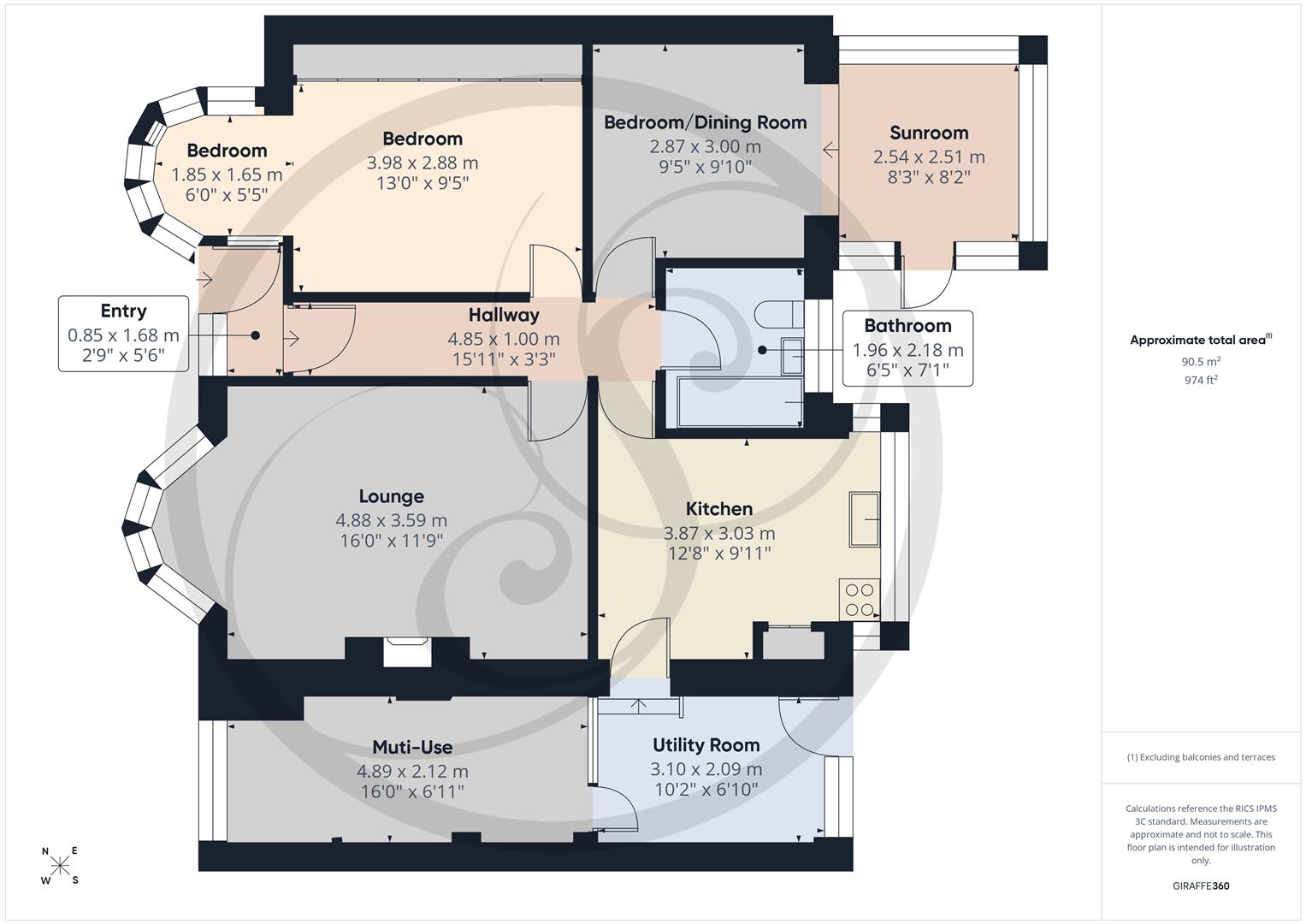 Lulworth Avenue, Leeds floorplan