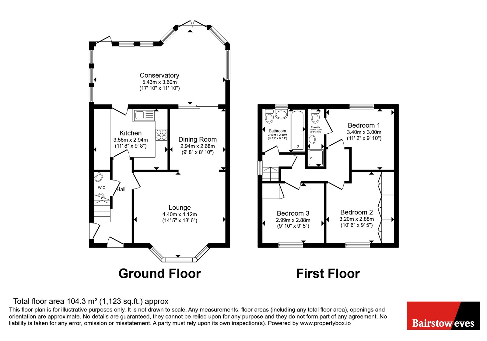 10, Campion Close, Romford floorplan