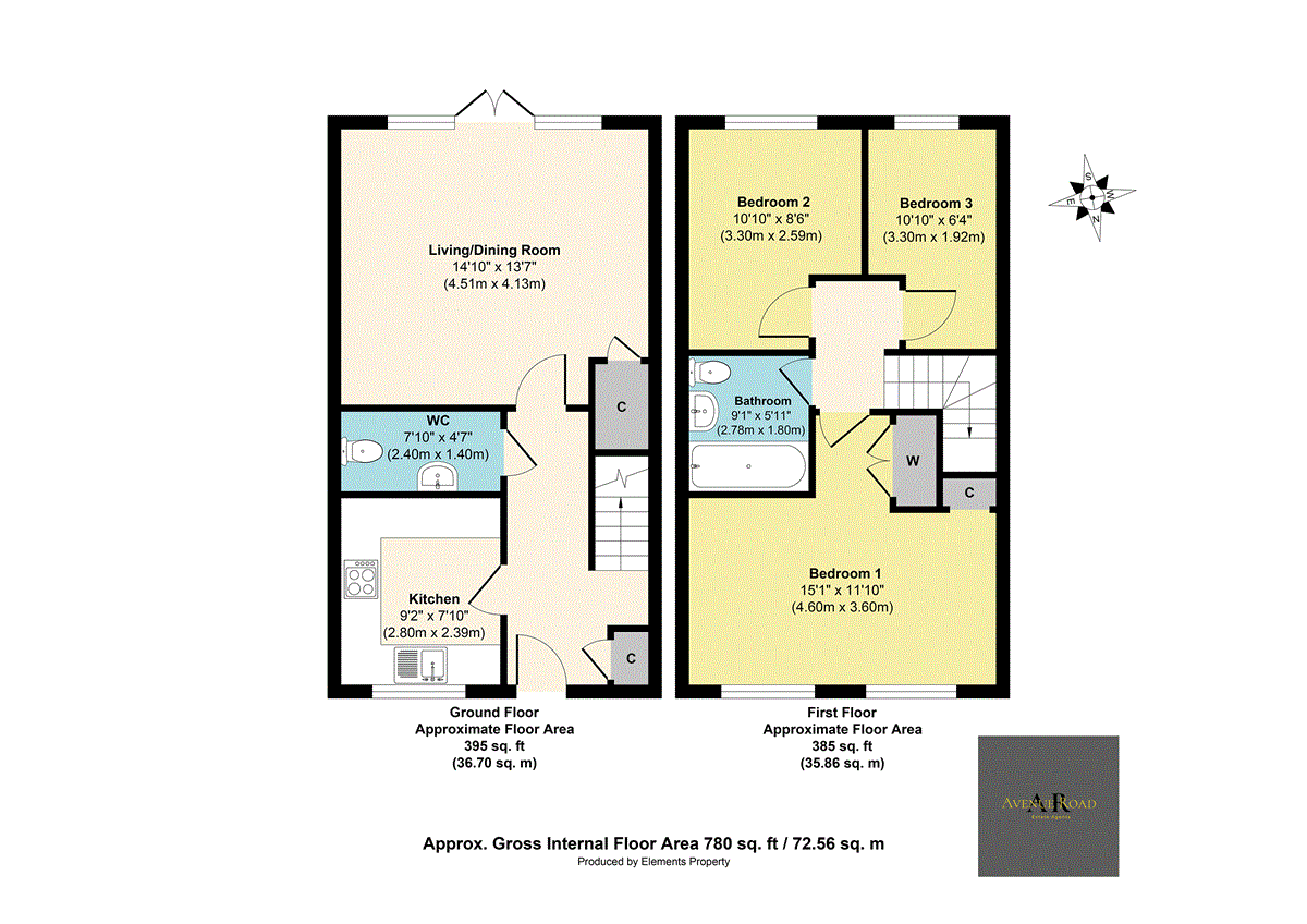 13 Castell Maynes Avenue, Bonnyrigg EH19, 3 bedroom end terrace house
