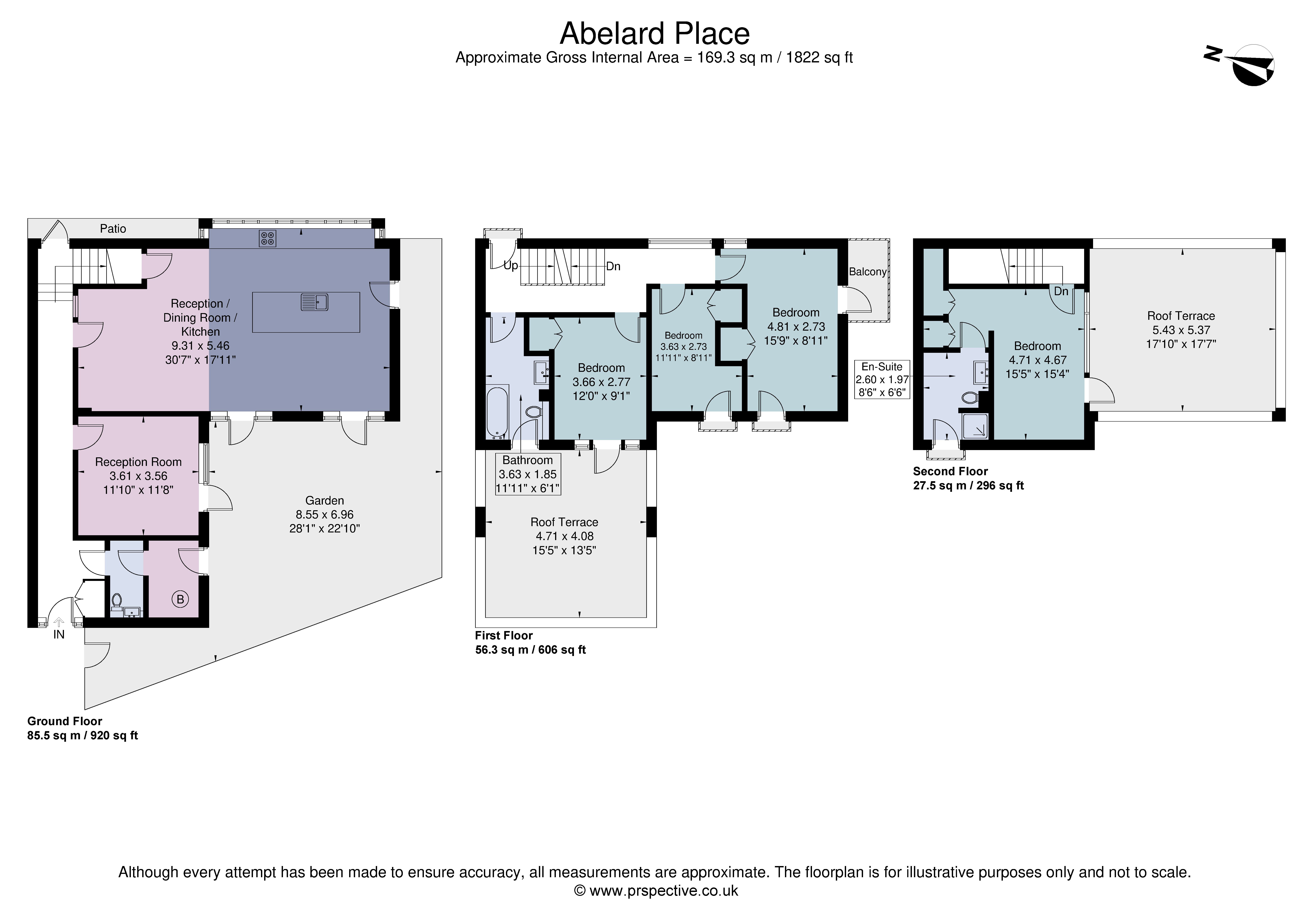5, Abelard Place, London floorplan