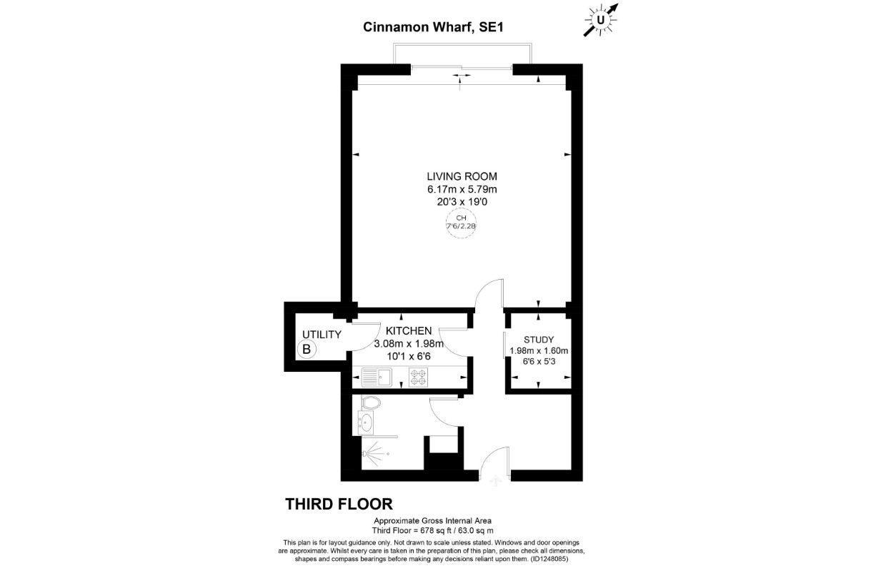 24 Shad Thames, London floorplan