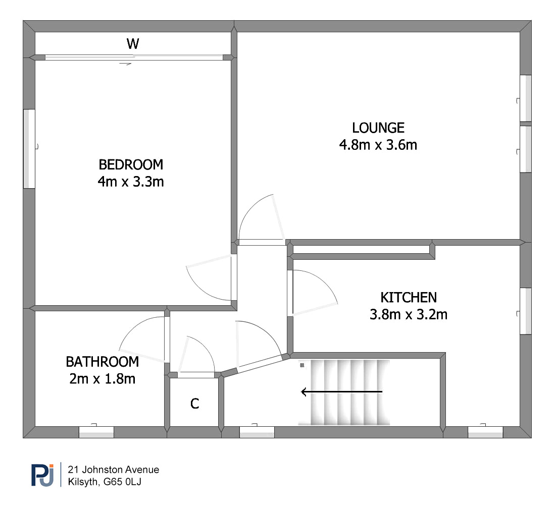 21 Johnston Avenue, Kilsyth, Glasgow floorplan