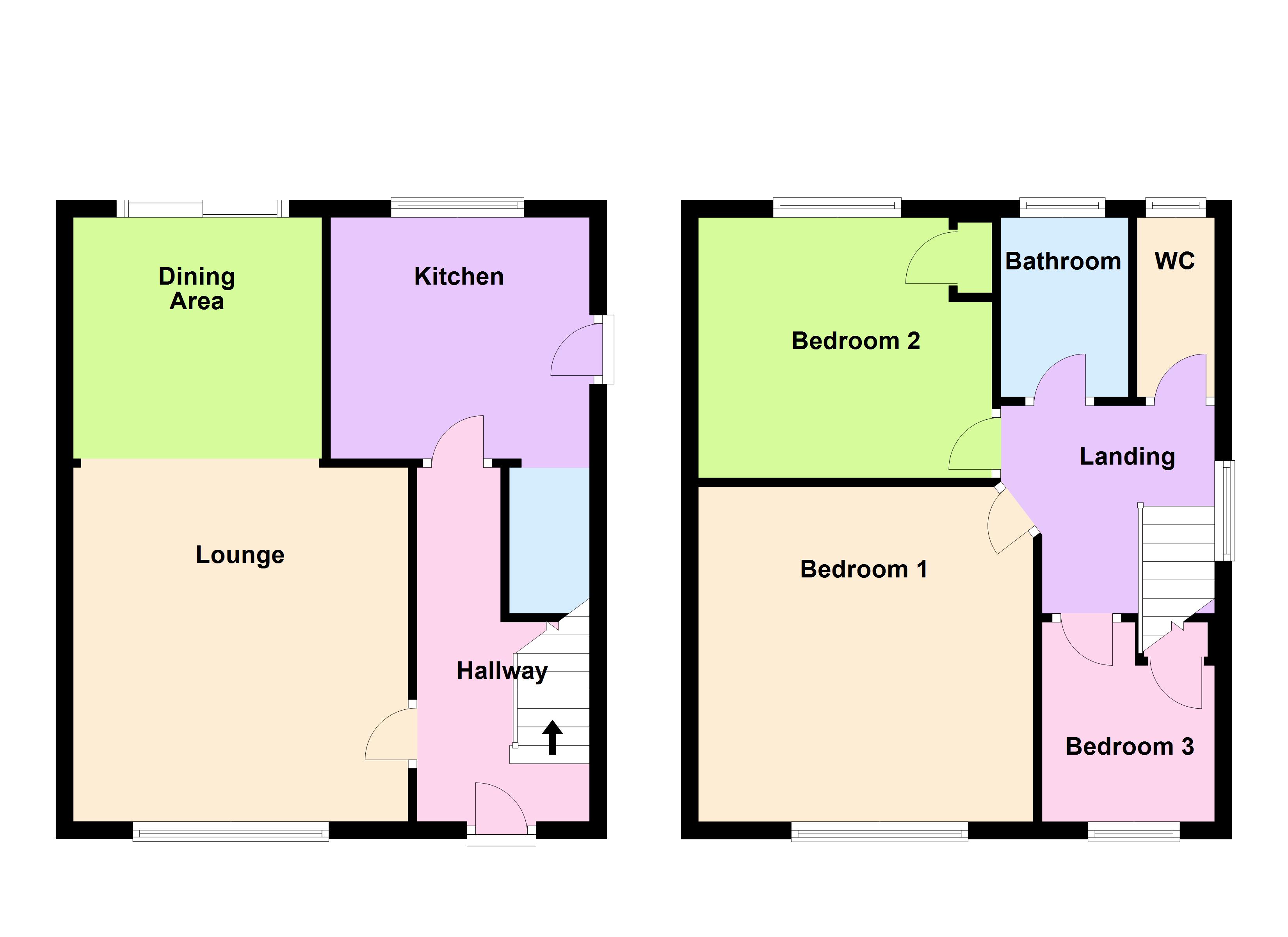 Somerset Avenue, Baildon, Shipley, West Yorkshire BD17, 3 bedroom semi