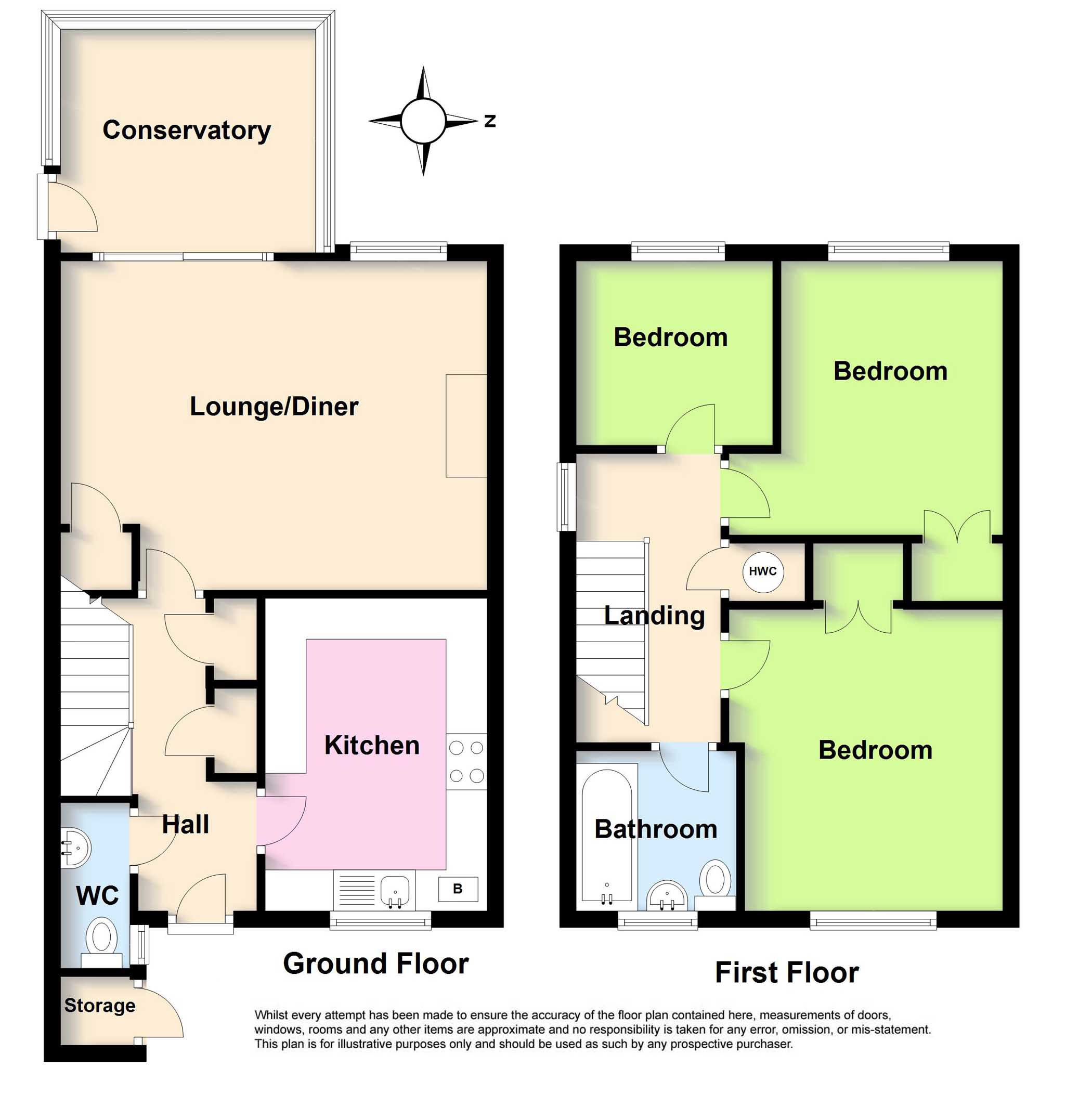 Vancouver Road, Durrington, Worthing, West Sussex BN13, 3 bedroom link