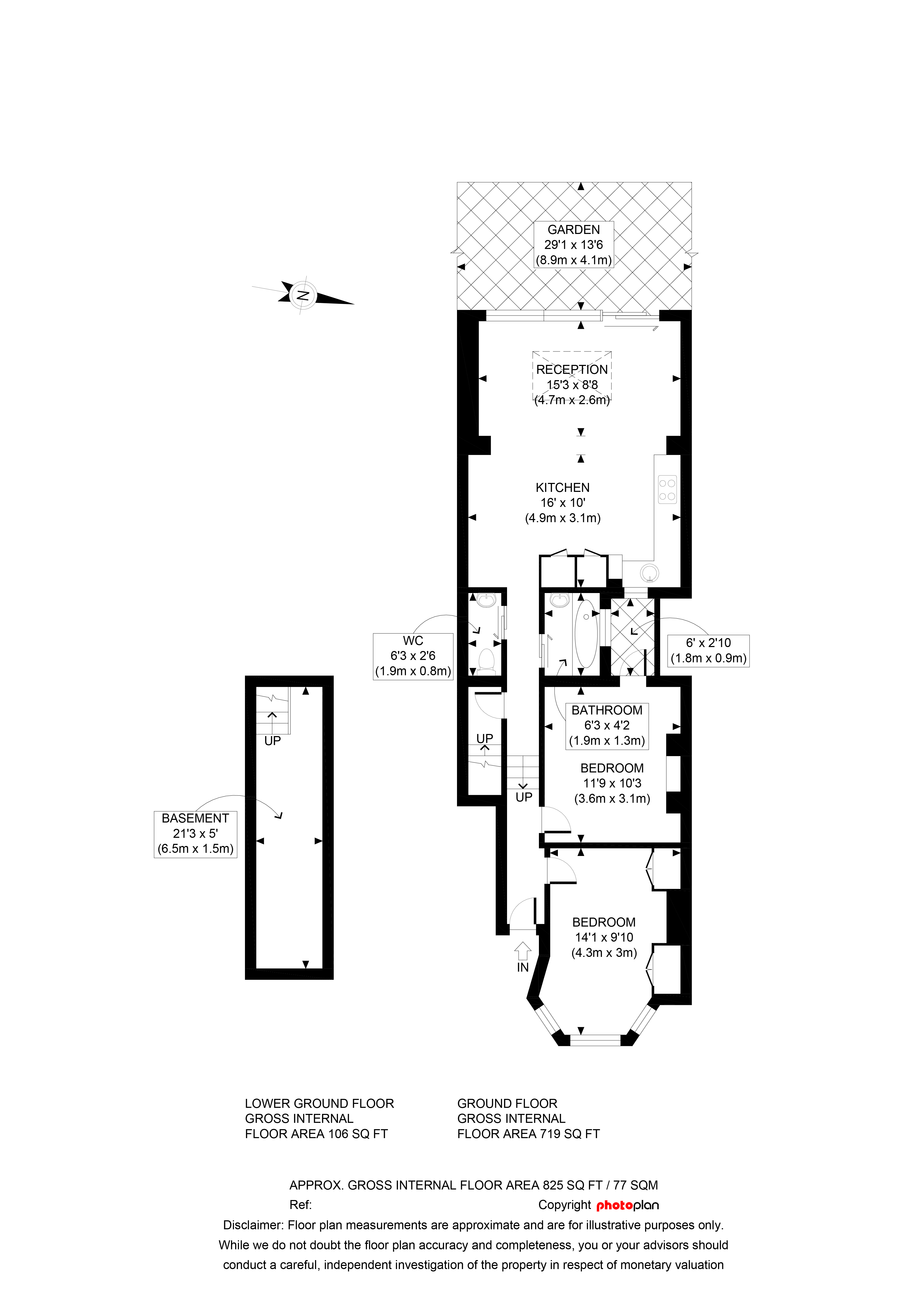 2 Bedrooms Flat to rent in Grandison Road, Battersea, London SW11